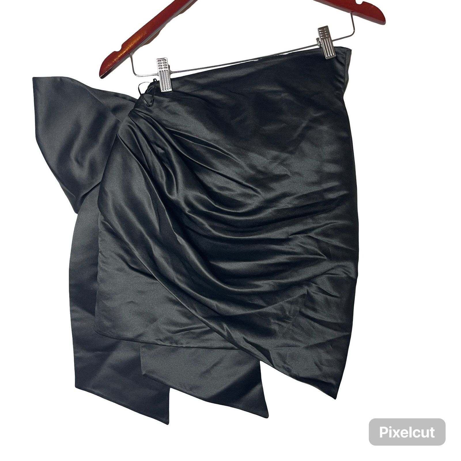 Other MARIANNA SENCHINA Bow Wow Mini Skirt in Black Sz S Size 26" / US 2 / IT 38 - 5 Thumbnail