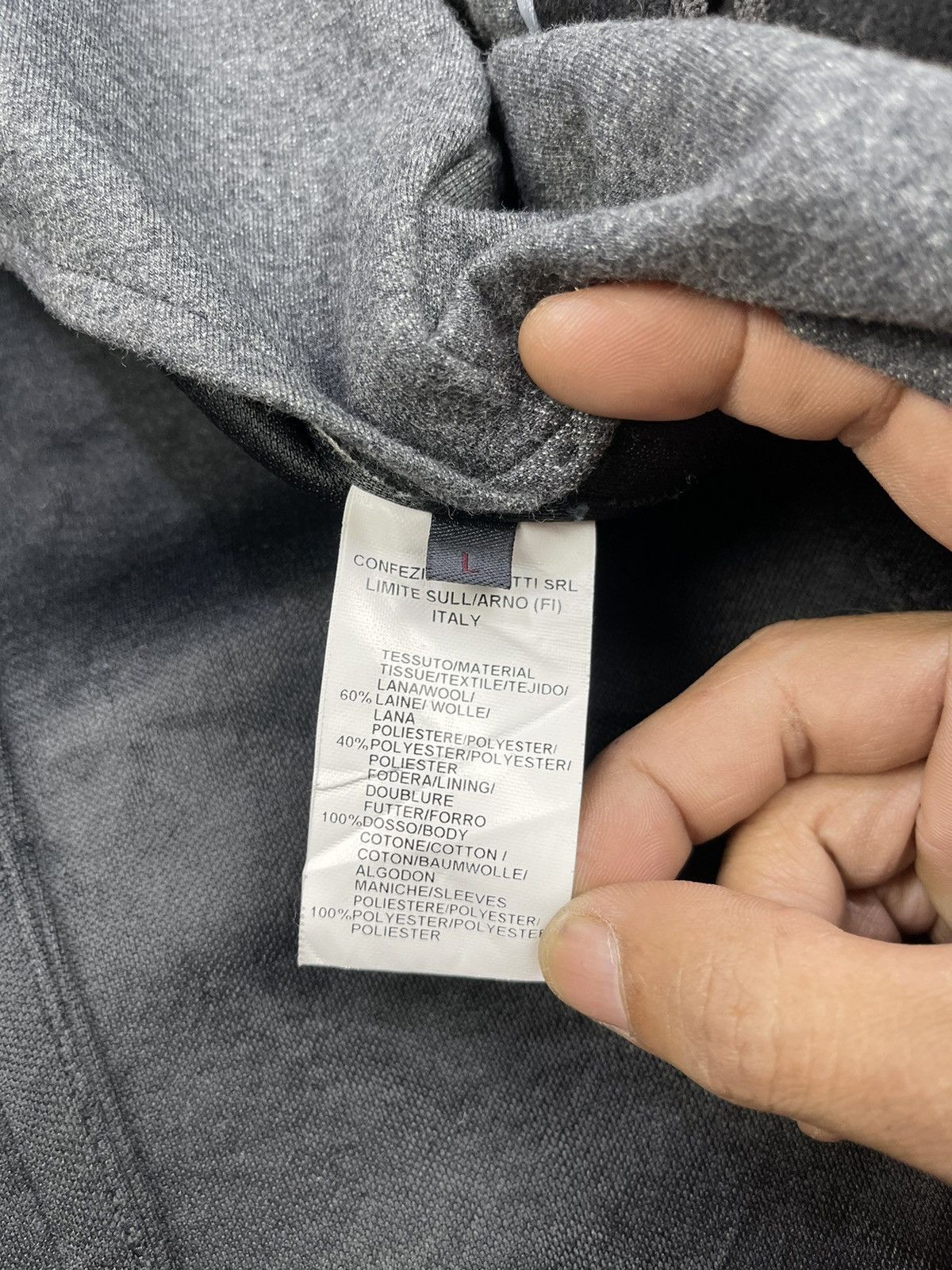 Le Grande Bleu (L.G.B.) ITALIAN IMPERVELA DOUBLE BREASTED RAINPROOF Size US L / EU 52-54 / 3 - 13 Thumbnail