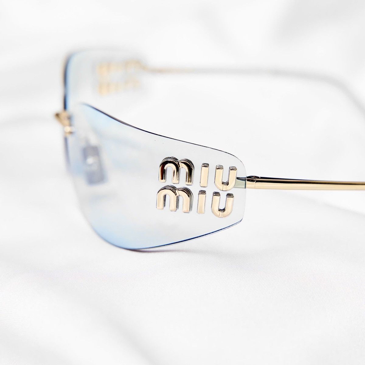 Miu Miu MIU MIU 0MU A51S ZVN10P SUNGLASSES Size ONE SIZE - 3 Thumbnail