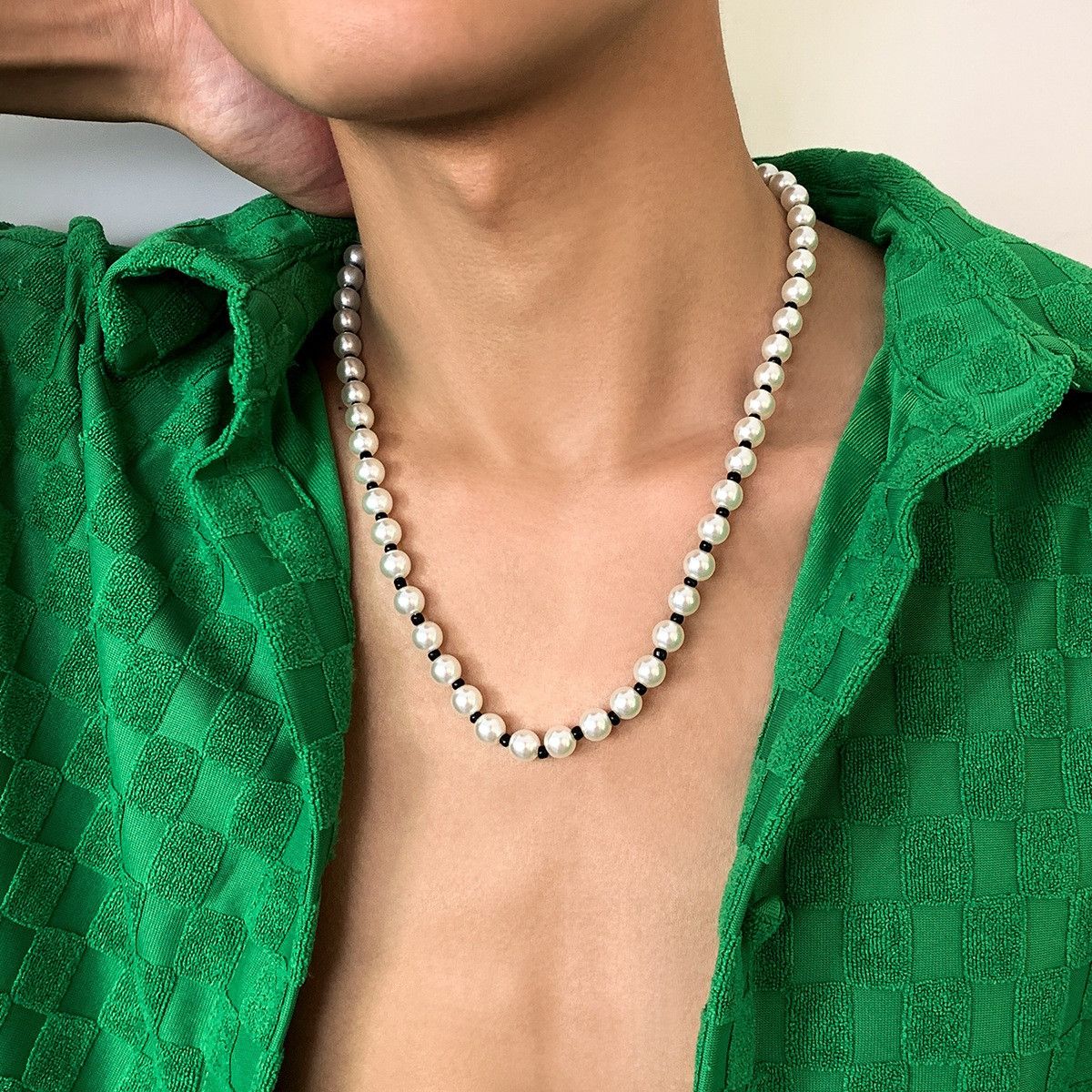 Vintage Casual Pearl Beaded Necklace Size ONE SIZE - 1 Thumbnail
