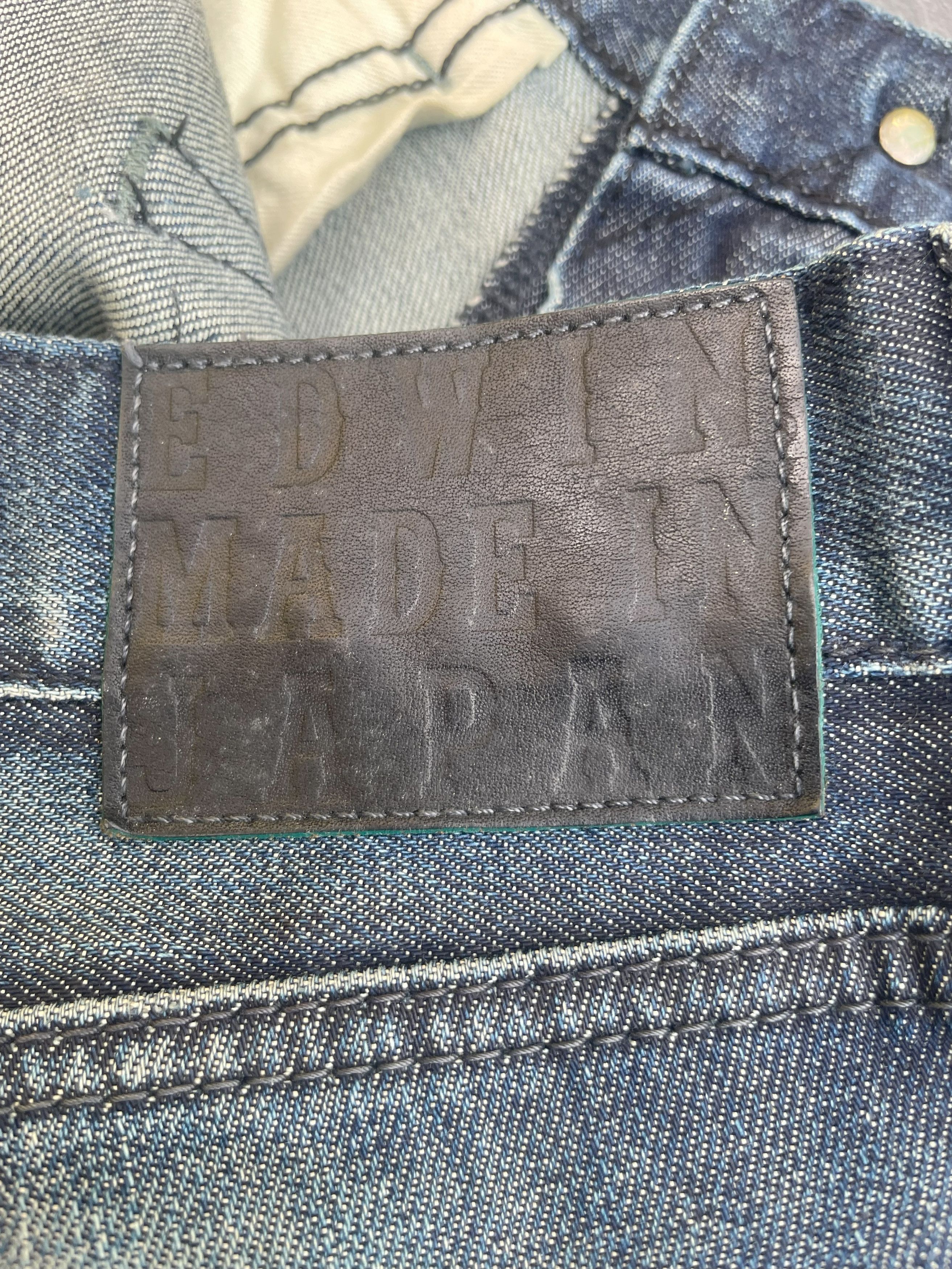 Edwin Vintage Edwin SKK505 Redline Distresed Denim Size US 34 / EU 50 - 17 Thumbnail