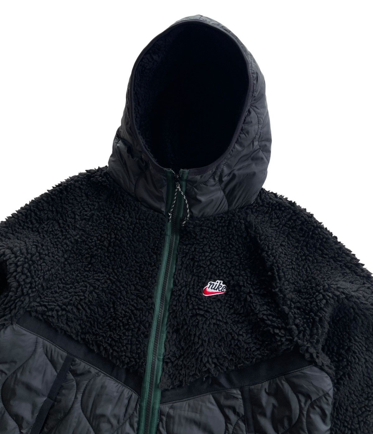 Nike Nike BOA Fleece Quilted Shell Hooded Jacket Size US M / EU 48-50 / 2 - 7 Thumbnail