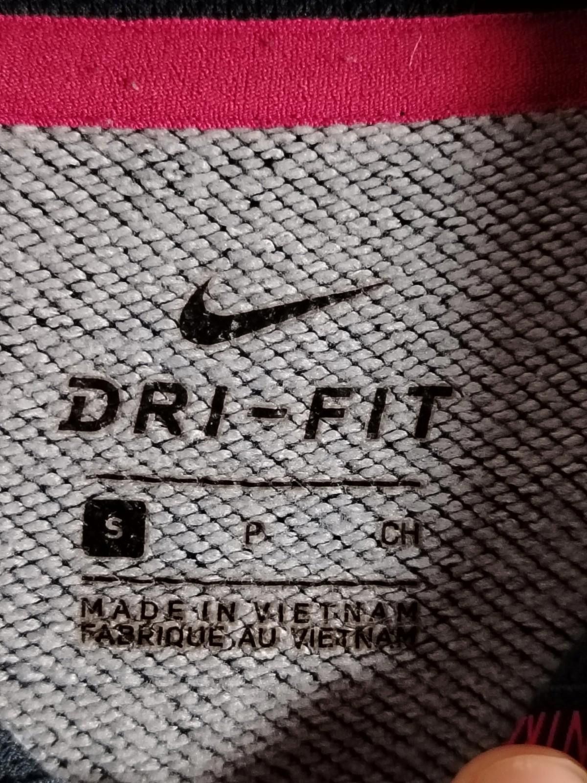 Nike Nike Dri-FIT Hoodie Women’s Small Navy Pink Swoosh Thumbhole Size S / US 4 / IT 40 - 2 Thumbnail