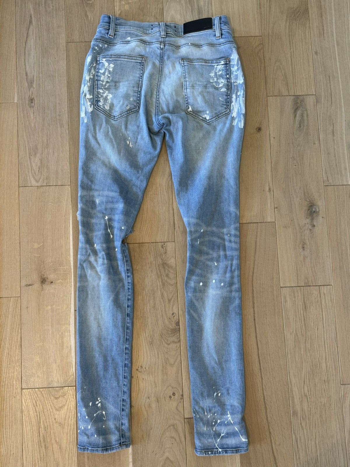 Amiri Amiri OG - Skinny Jeans Size 30, Paint-Splatter Effect Size US 30 / EU 46 - 3 Thumbnail