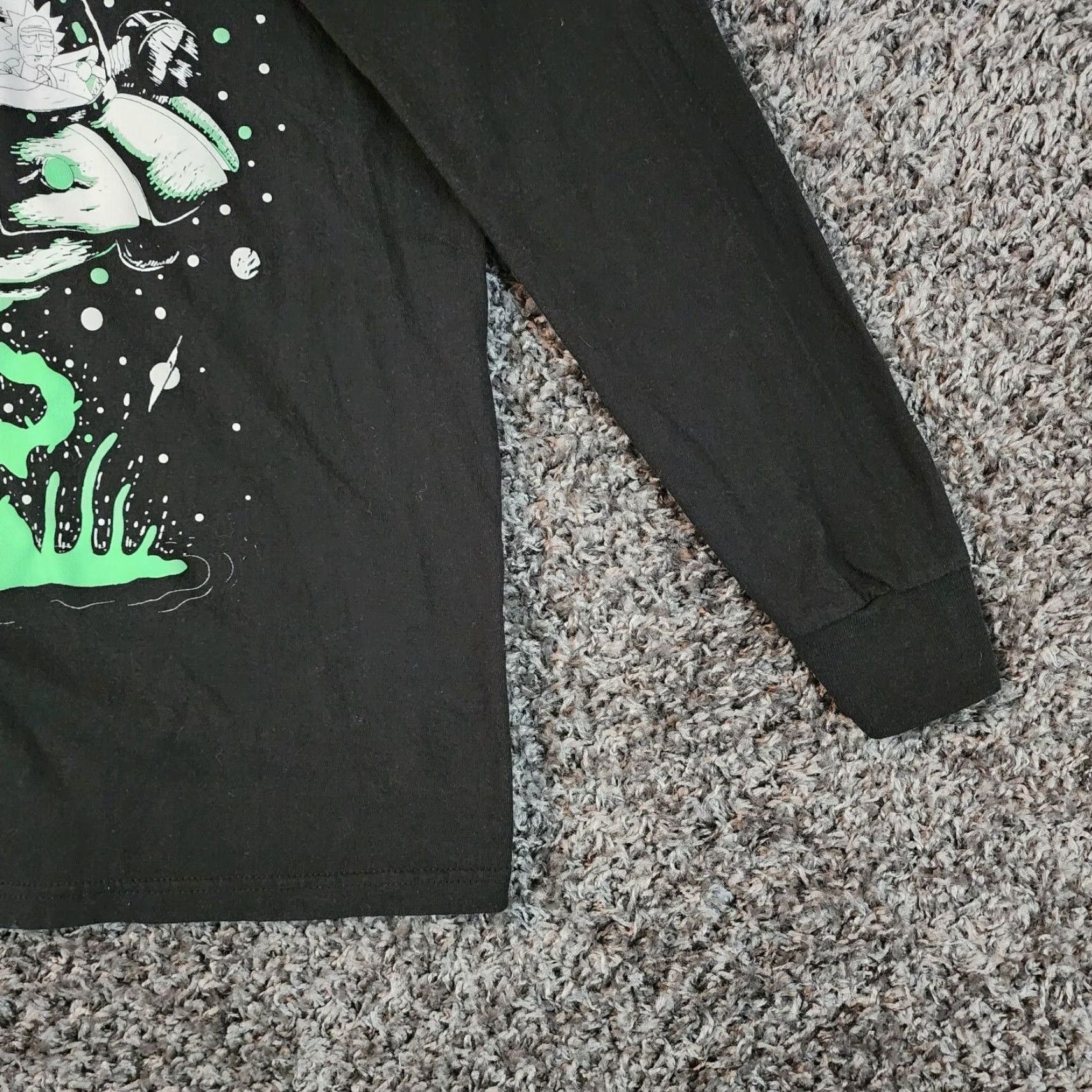 Vintage RICK AND MORTY Long Sleeve Shirt Men's Size S Black Graphic Tee Subcult Classic Mens Size US S / EU 44-46 / 1 - 2 Thumbnail