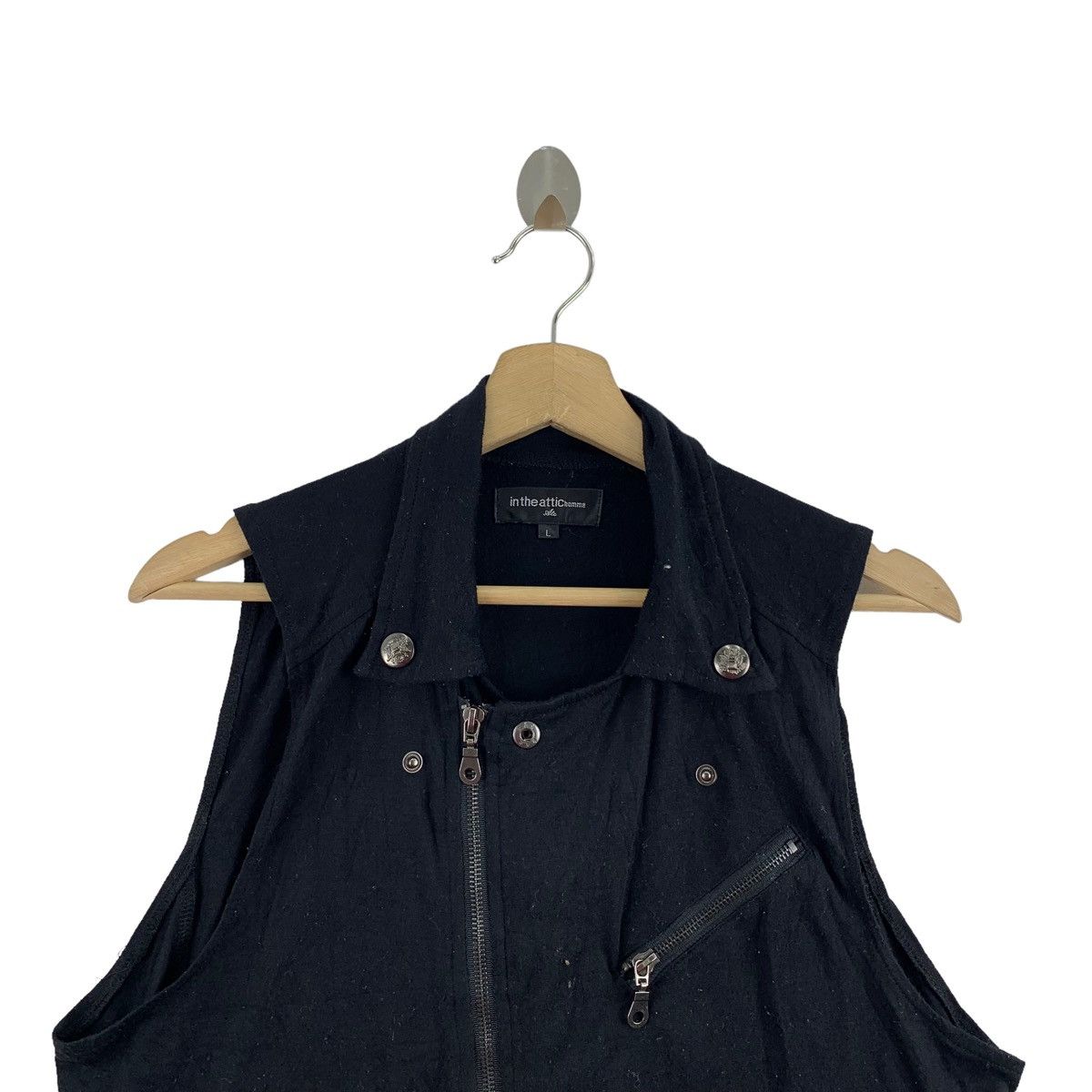 In The Attic × Japanese Brand IN THE ATTIC Homme Punk Japan Brand Multi Pockets Black Size US L / EU 52-54 / 3 - 2 Thumbnail