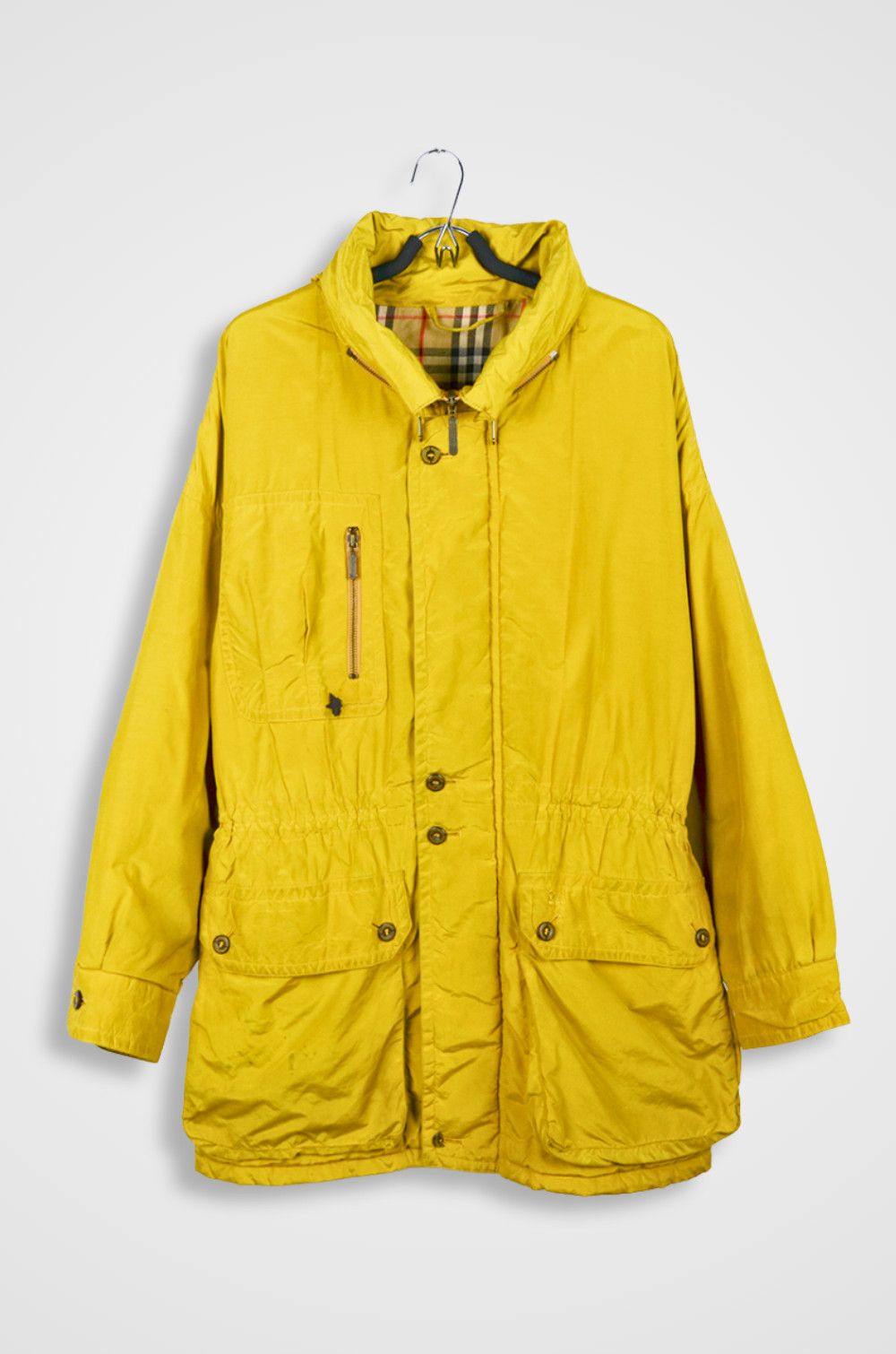 Burberry Burberrys Vintage Lightweight Hooded Field Coat – Size XXL Size US XXL / EU 58 / 5 - 1 Thumbnail