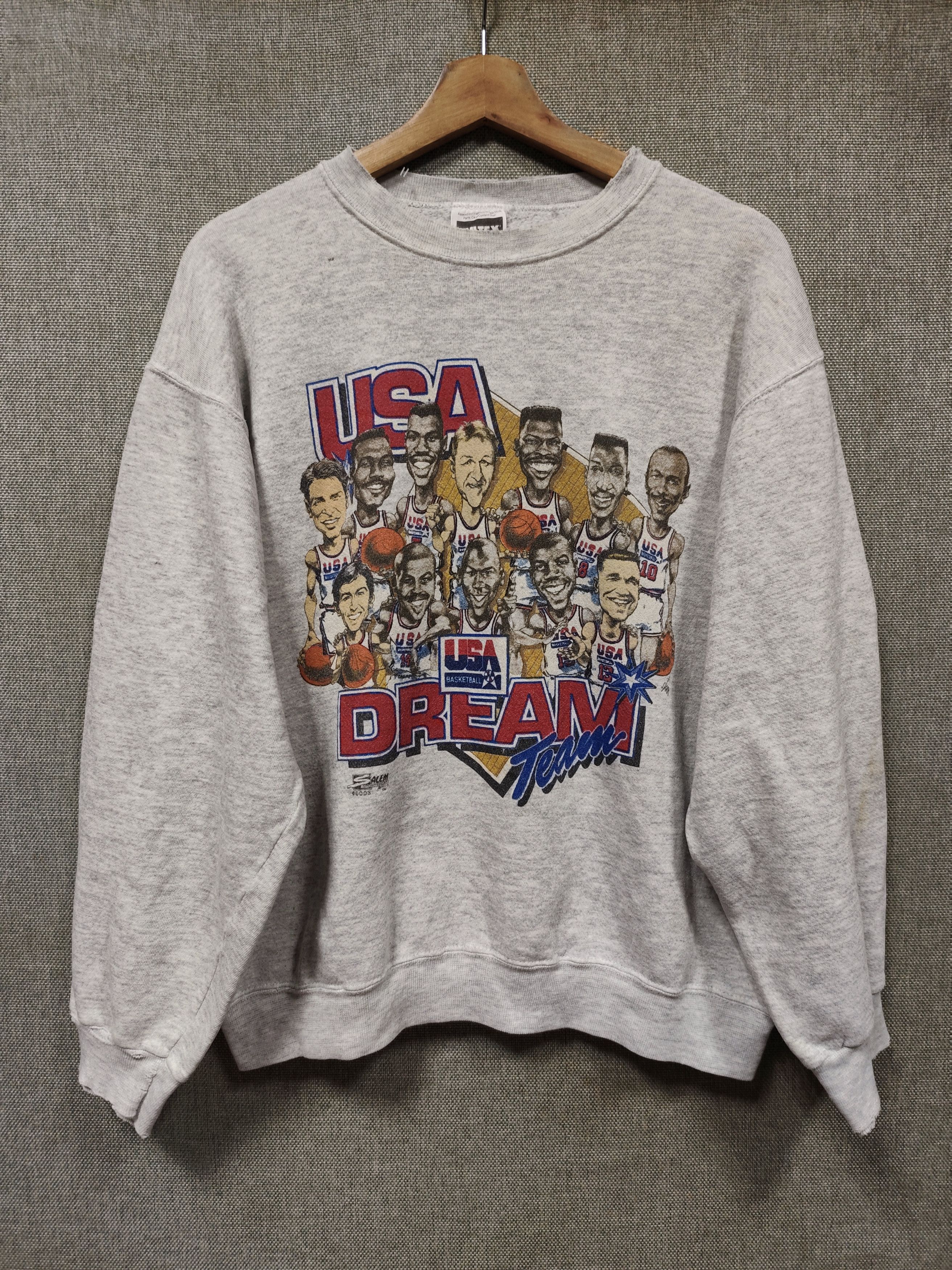 USA Olympics Vintage 1992 OlympicBasketballTeam Sweatshirt USA DreamTeam Size US L / EU 52-54 / 3 - 1 Thumbnail