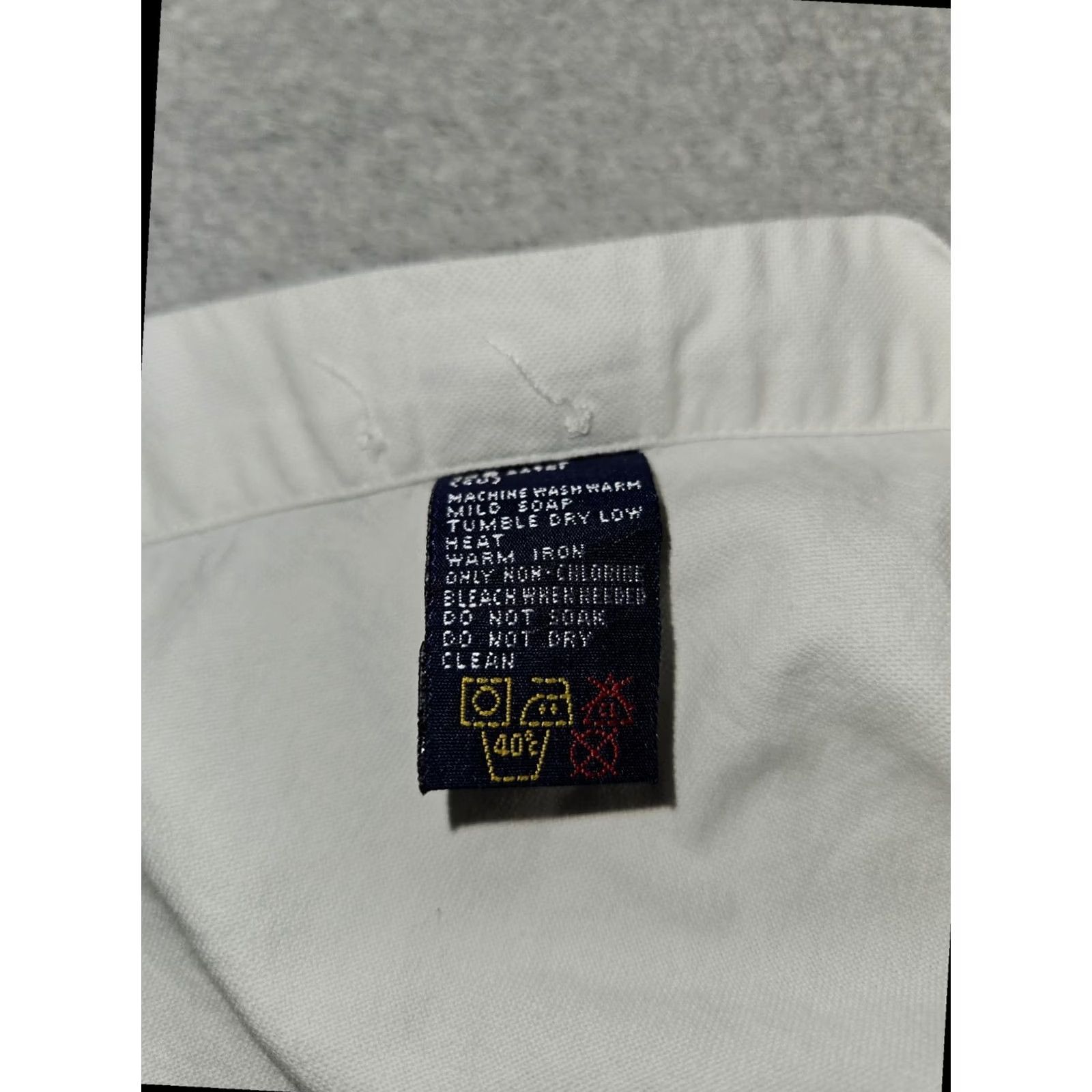 Tommy Hilfiger VINTAGE Tommy Hilfiger Button-Down Shirt Long Sleeve Men's XL Embroidered White Size US XL / EU 56 / 4 - 7 Thumbnail