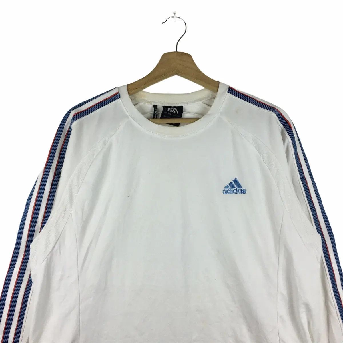 Adidas Vtg 90’ ADIDAS EQUIPMENT Logo Sweatshirt Sweater Pullover Size US M / EU 48-50 / 2 - 3 Thumbnail