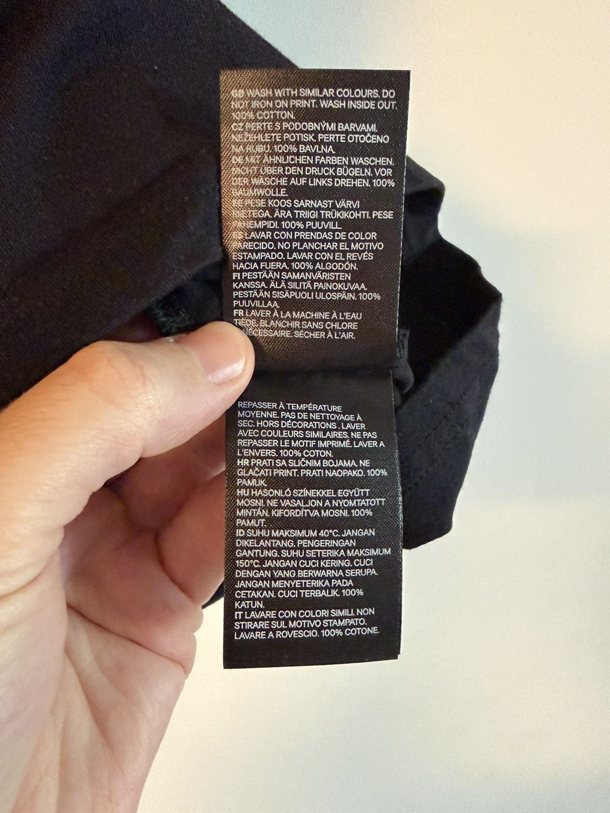 H&M Giambattista Valli X H&M Black T-Shirt Size US L / EU 52-54 / 3 - 9 Thumbnail