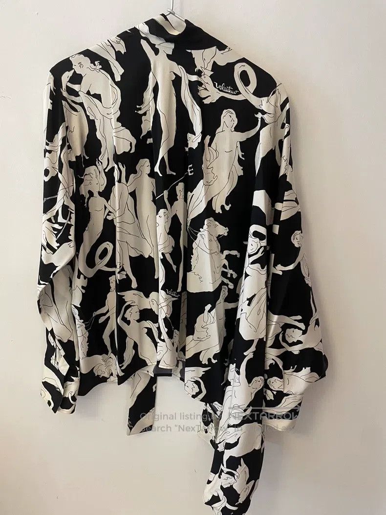 Valentino Valentino The main line mulberry silk show shirt Size XS / US 0-2 / IT 36-38 - 2 Thumbnail