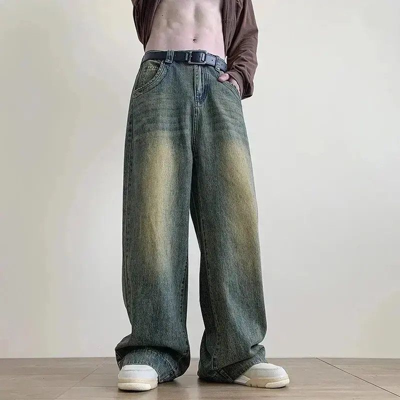 Japanese Brand Distressed Vintage Blue Jeans Size US 34 / EU 50 - 4 Thumbnail