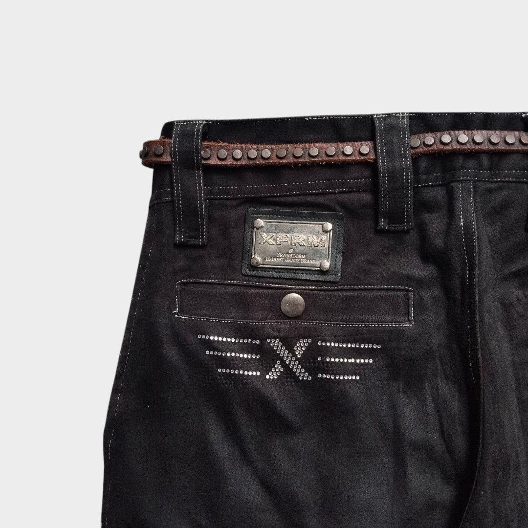If Six Was Nine × Japanese Brand × Le Grande Bleu (L.G.B.) Xfrm "Tranform" Rhinestone glitter sticth pant Size US 29 - 5 Thumbnail
