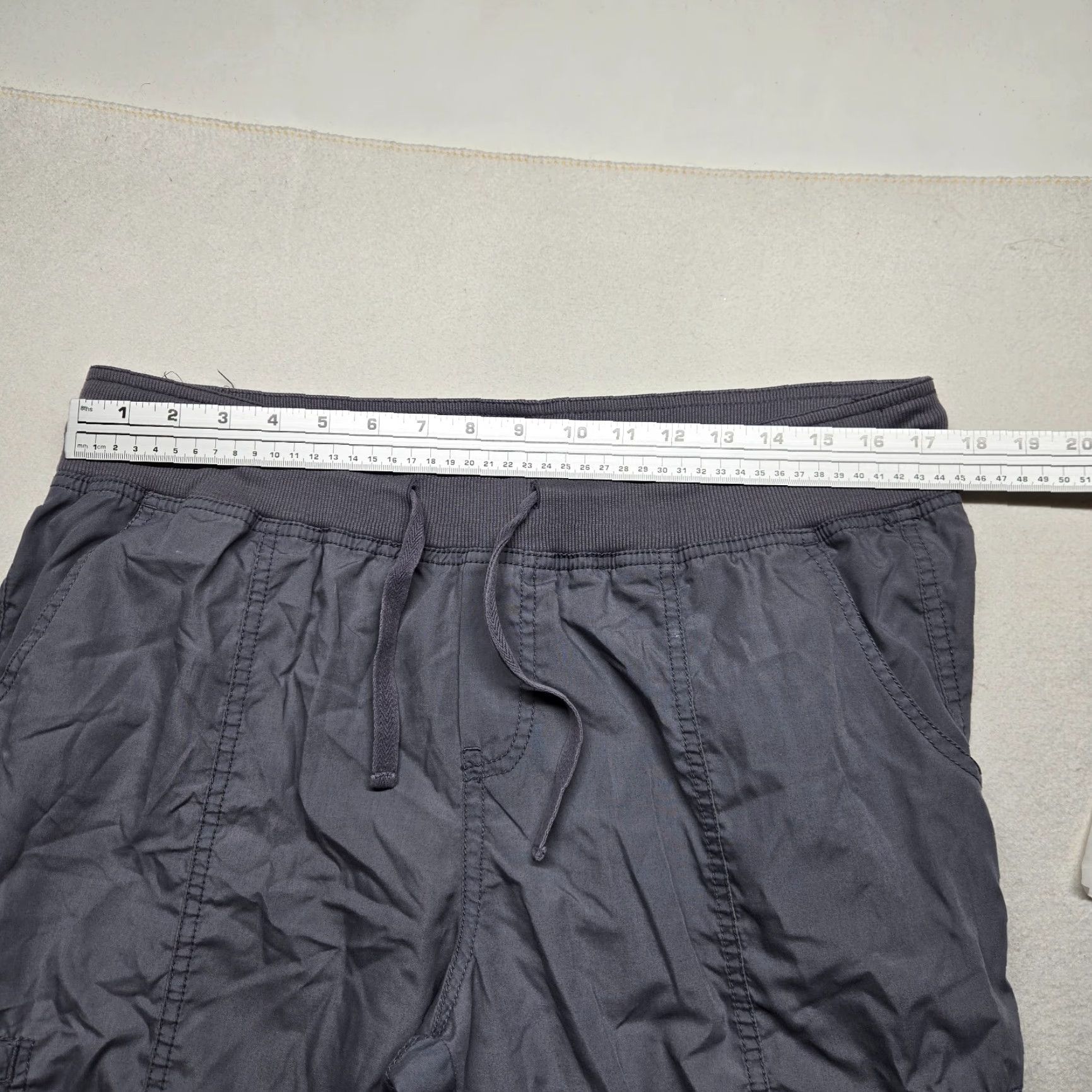 J Brand Peaches Gray Scrub Pants Solid Pockets Adult Large Women L - Pants, Scrub, Medical, Gray, Peaches, Women, Large Size US 33 - 5 Thumbnail
