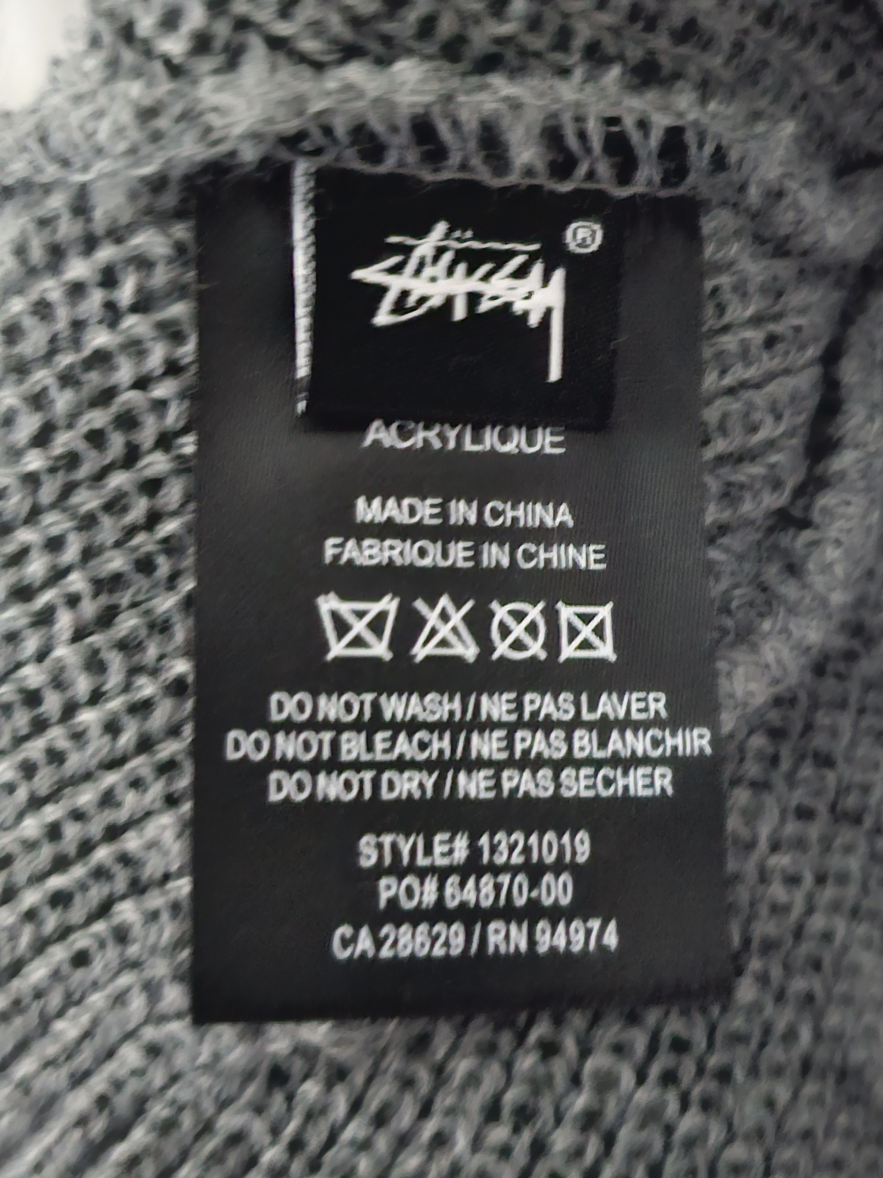 Stussy Stussy Basic Cuff Beanie Size 26 - 5 Thumbnail