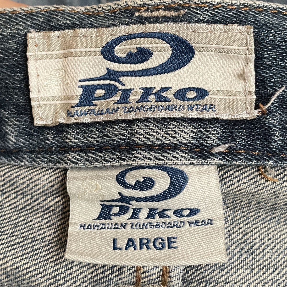 Japanese Brand × Vintage Vintage Brand Piko Baggy Jeans 1990s Size US 33 - 10 Thumbnail
