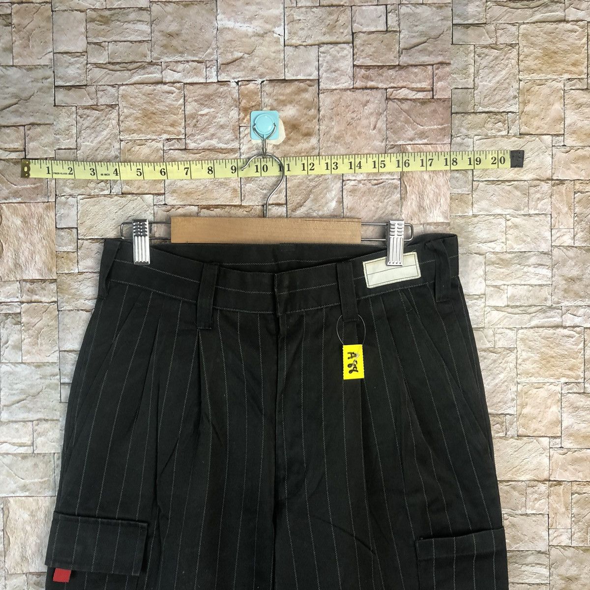 Coca Cola Coca Cola Black Stripe Cargo Multipocket Pants #A88 Size US 31 - 4 Thumbnail