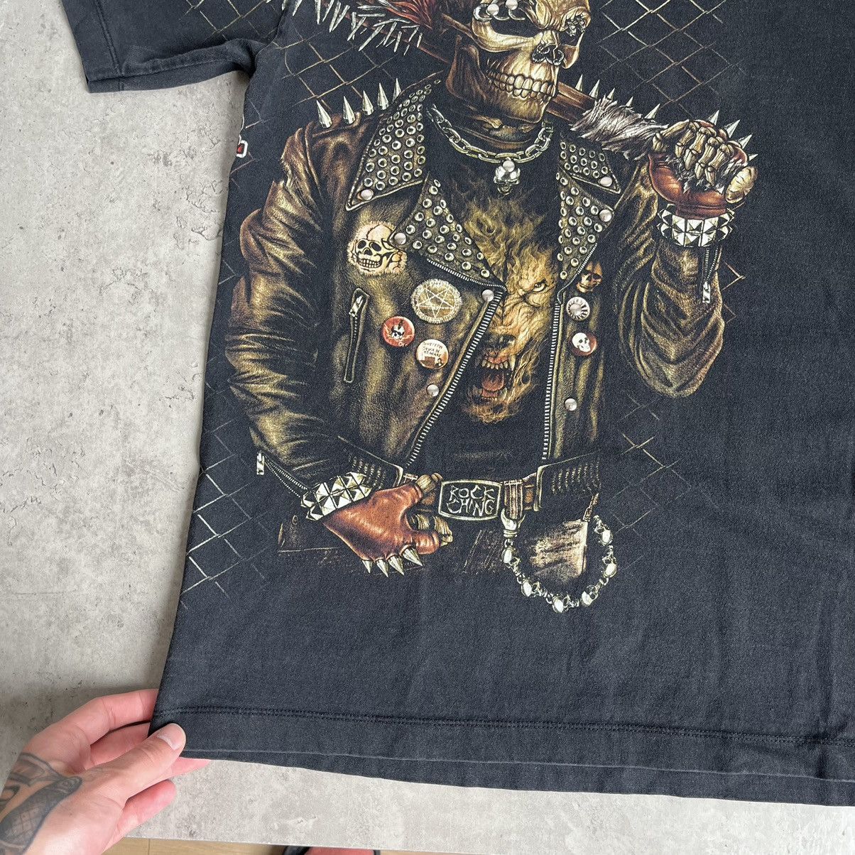 Rock & Republic Vintage 90s Punk Not Dead Tee Size US L / EU 52-54 / 3 - 4 Thumbnail