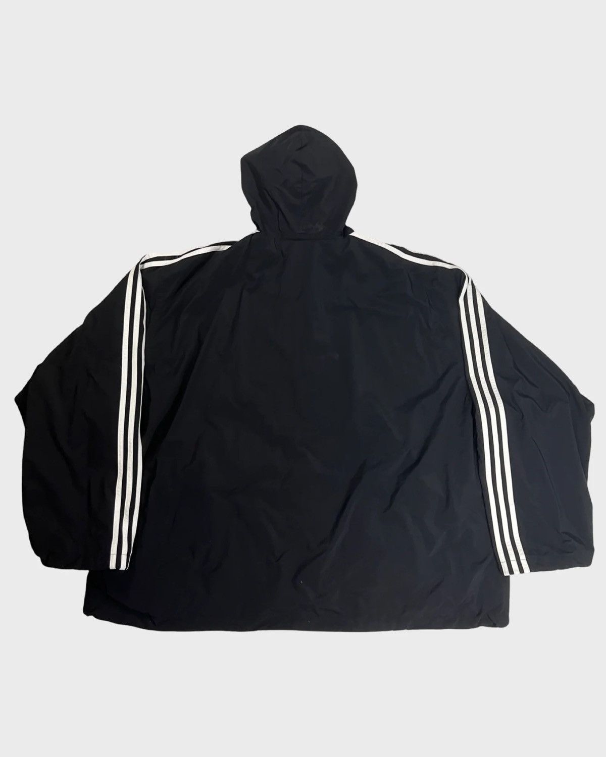 Balenciaga BALENCIAGA X ADIDAS SAMPLE TAPED LOGO WIND BREAKER JACKET Size US XXS / EU 40 - 2 Thumbnail