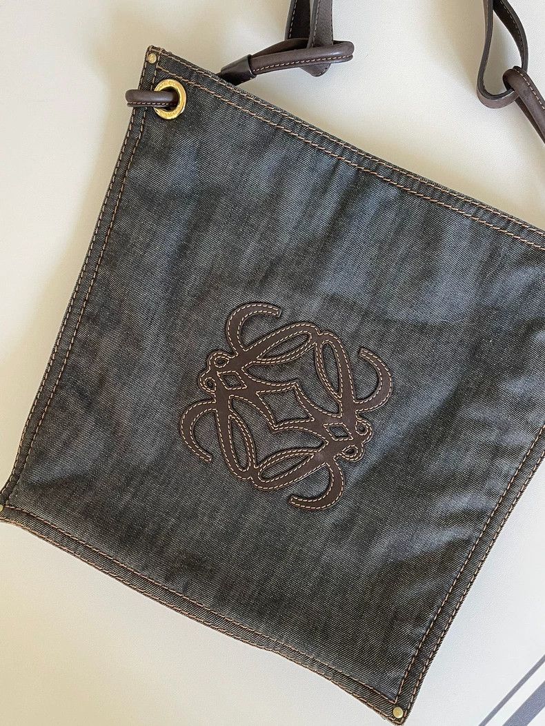 Loewe loewe Tannin denim shoulder bag 2503-Nextarrow Size ONE SIZE - 3 Thumbnail