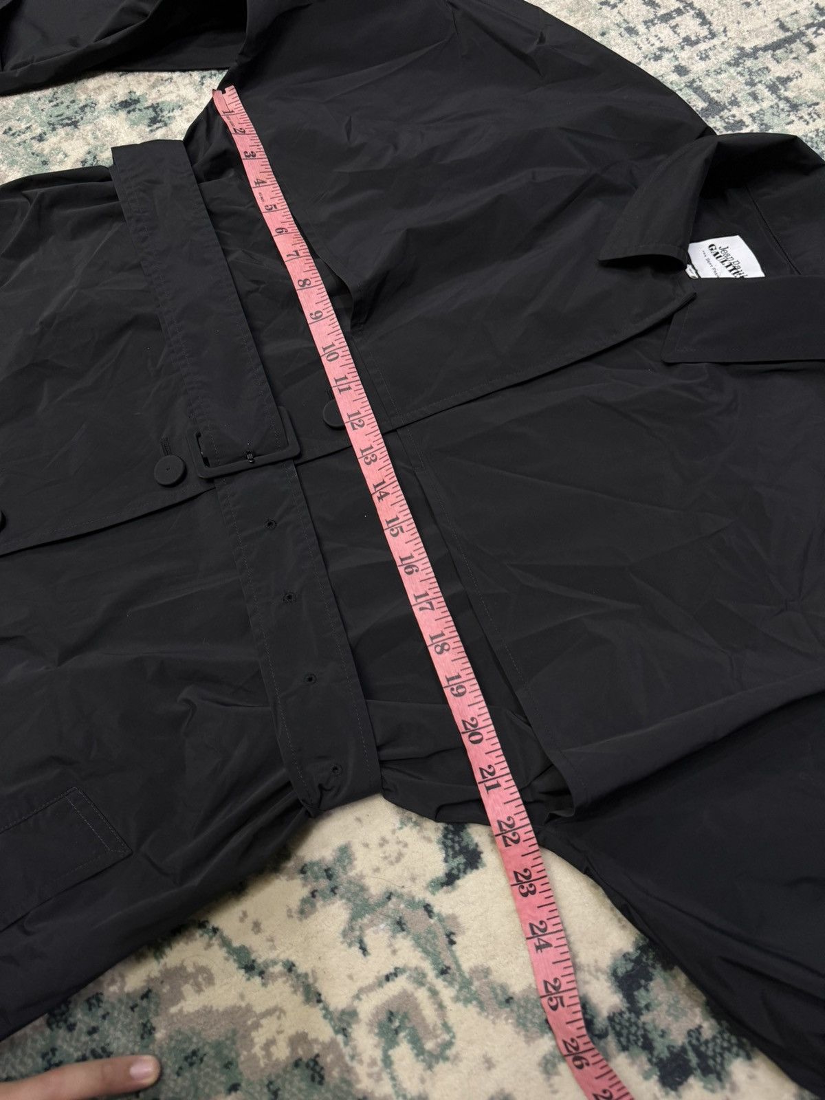 Jean Paul Gaultier JEAN PAUL GAULTIER FOR SEPT PREMIERES RAIN COAT JACKET Size M / US 6-8 / IT 42-44 - 4 Thumbnail