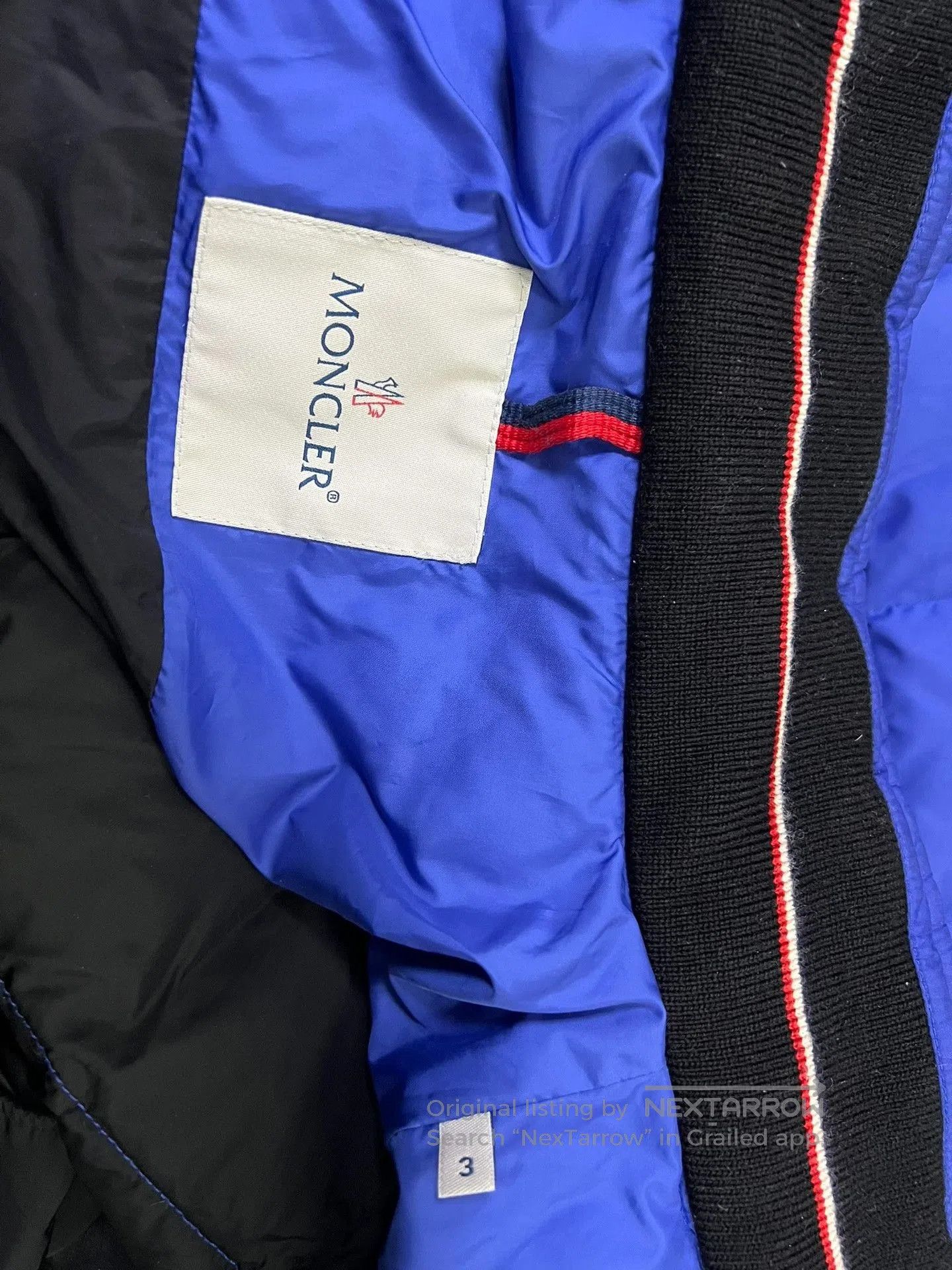 Moncler Moncler Aubin Men's Moto Down Jacket. Size US L / EU 52-54 / 3 - 6 Thumbnail