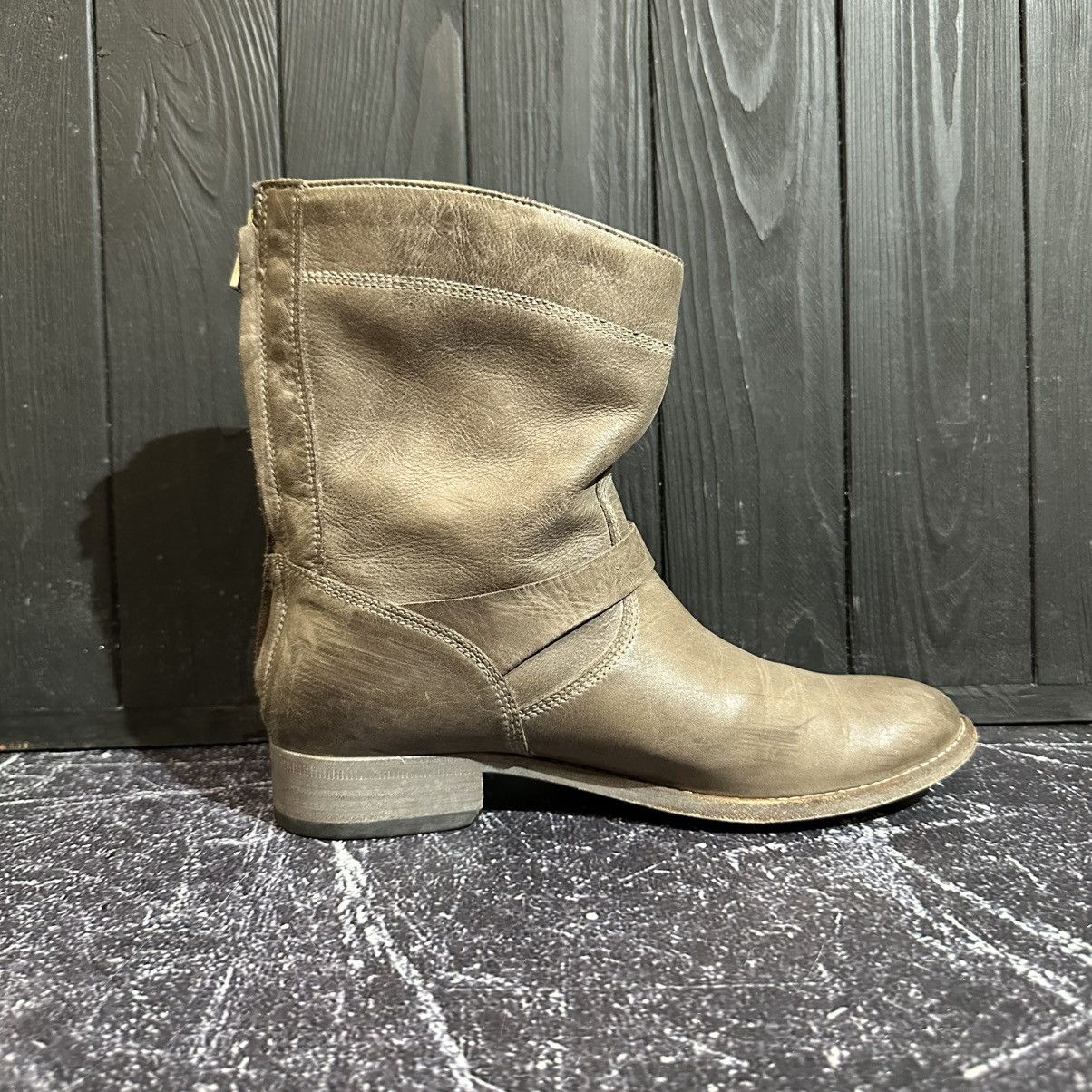 Belstaff BELSTAFF - Women’s Leather Boots Size 37 Rick Owens Style Size US 7 / IT 37 - 9 Thumbnail