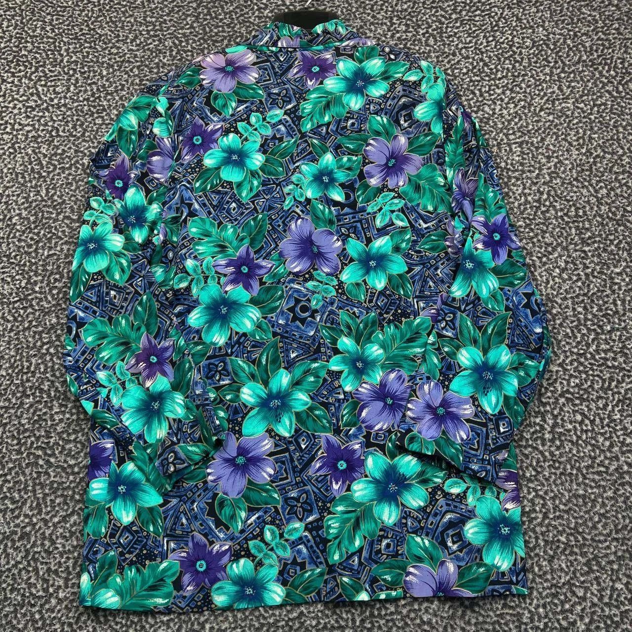Other Vintage Ship n' Shore Blazer Jacket Women Floral XL Size XL / US 12-14 / IT 48-50 - 2 Thumbnail