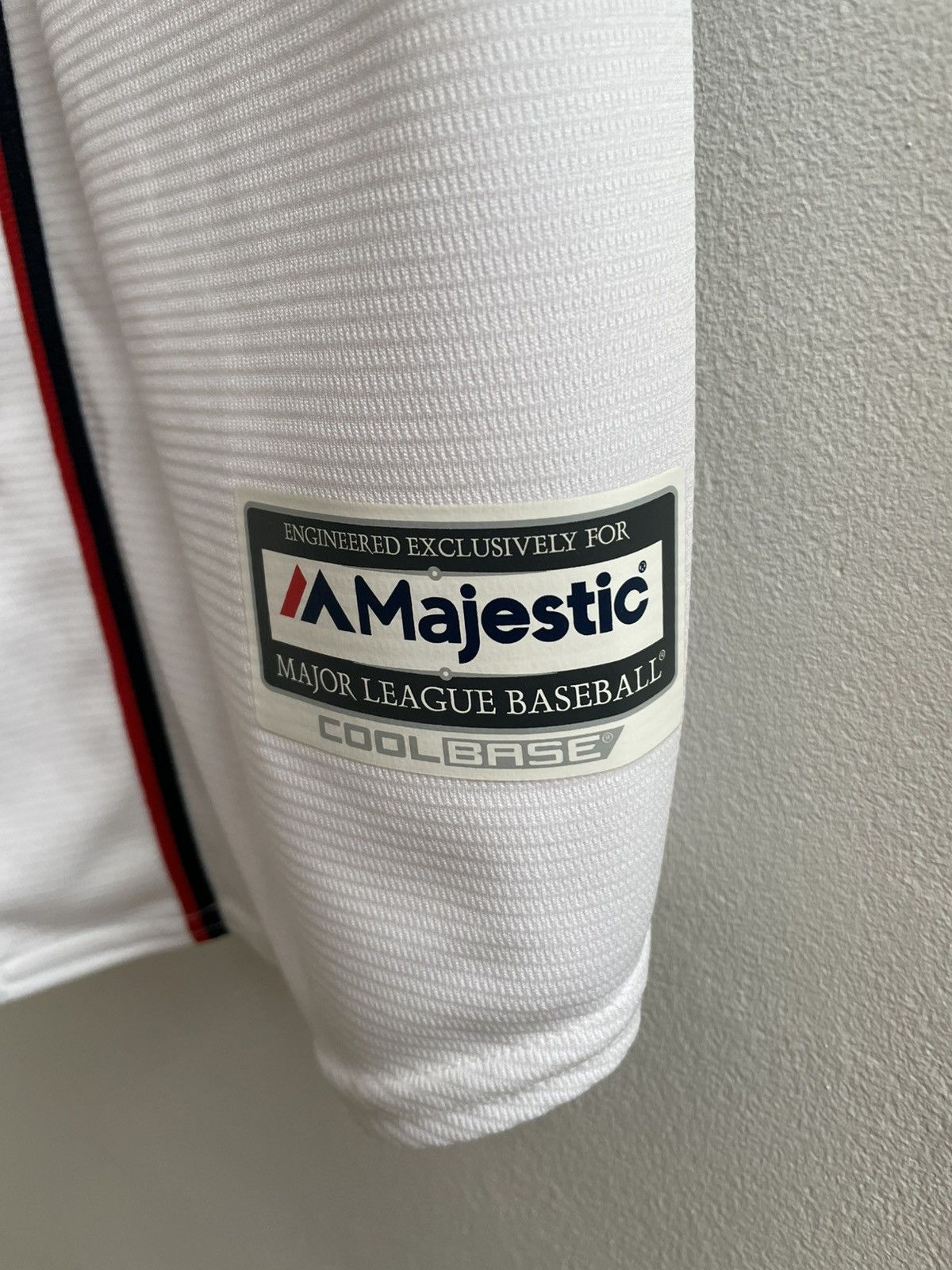 Majestic MLB Baseball Washington Nationals Cotton Shirt #37 Strasburg Size US L / EU 52-54 / 3 - 14 Thumbnail