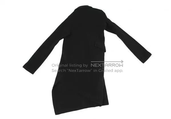 Comme des Garcons Comme Des Garcons Black retro button coat with inclined pl Size XS / US 0-2 / IT 36-38 - 3 Thumbnail