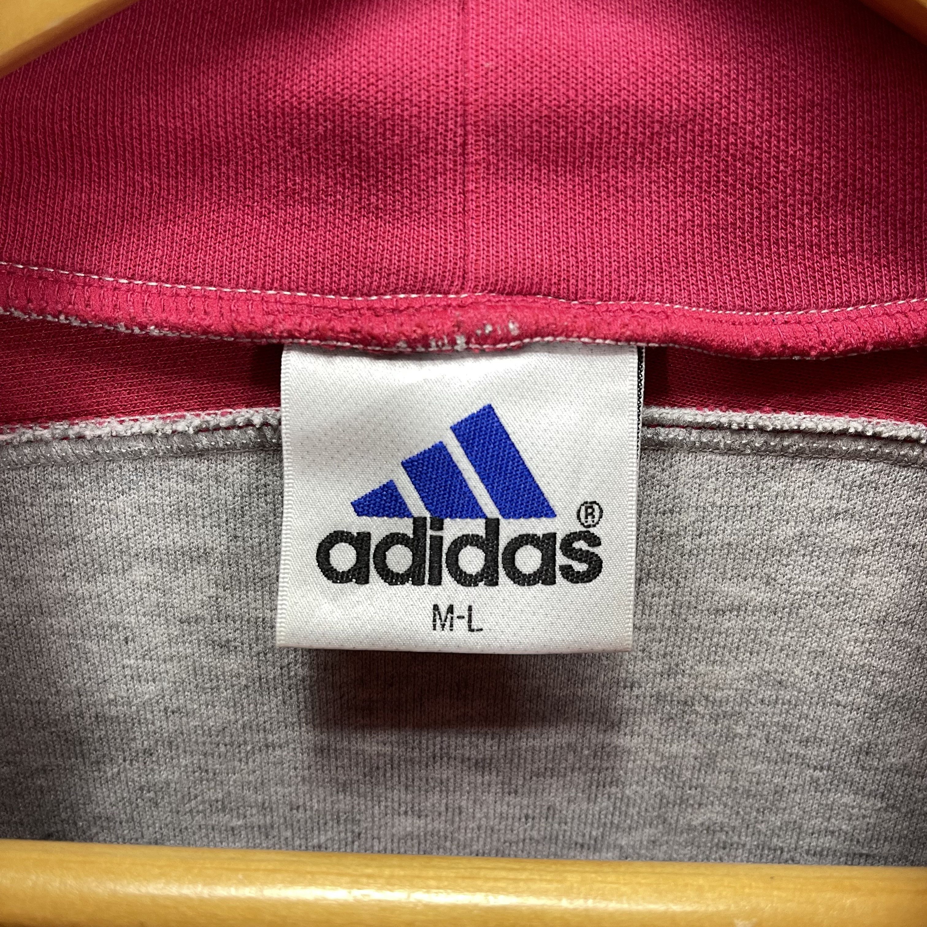 Adidas 90s Vintage ADIDAS THREE STRIPE Sweatshirt Jumper #1239/AQ Size US L / EU 52-54 / 3 - 10 Thumbnail