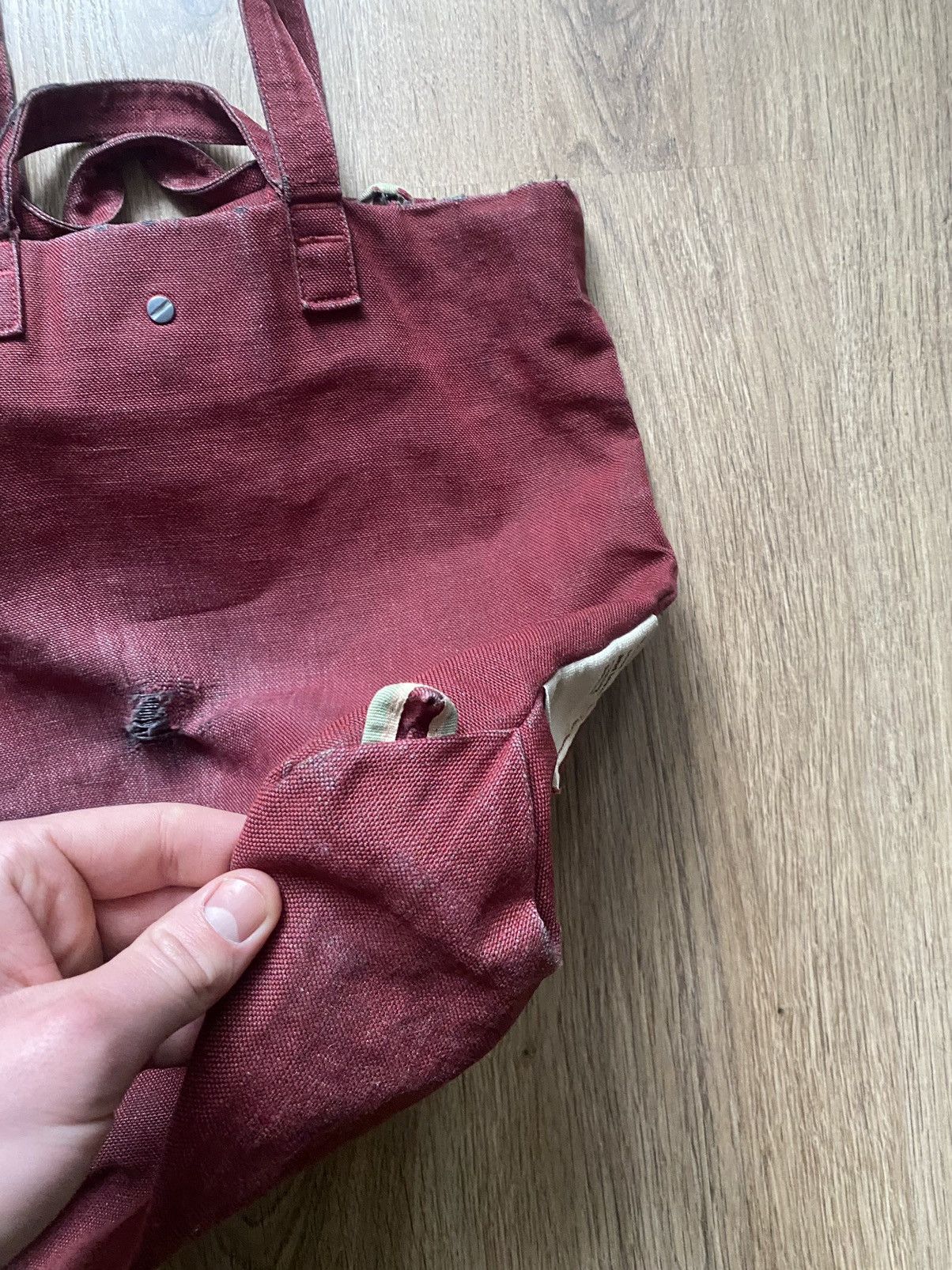 Freitag × Vintage Vintage Freitag cotton Y2K distressed Shopper hand/shoul bag Size ONE SIZE - 13 Thumbnail
