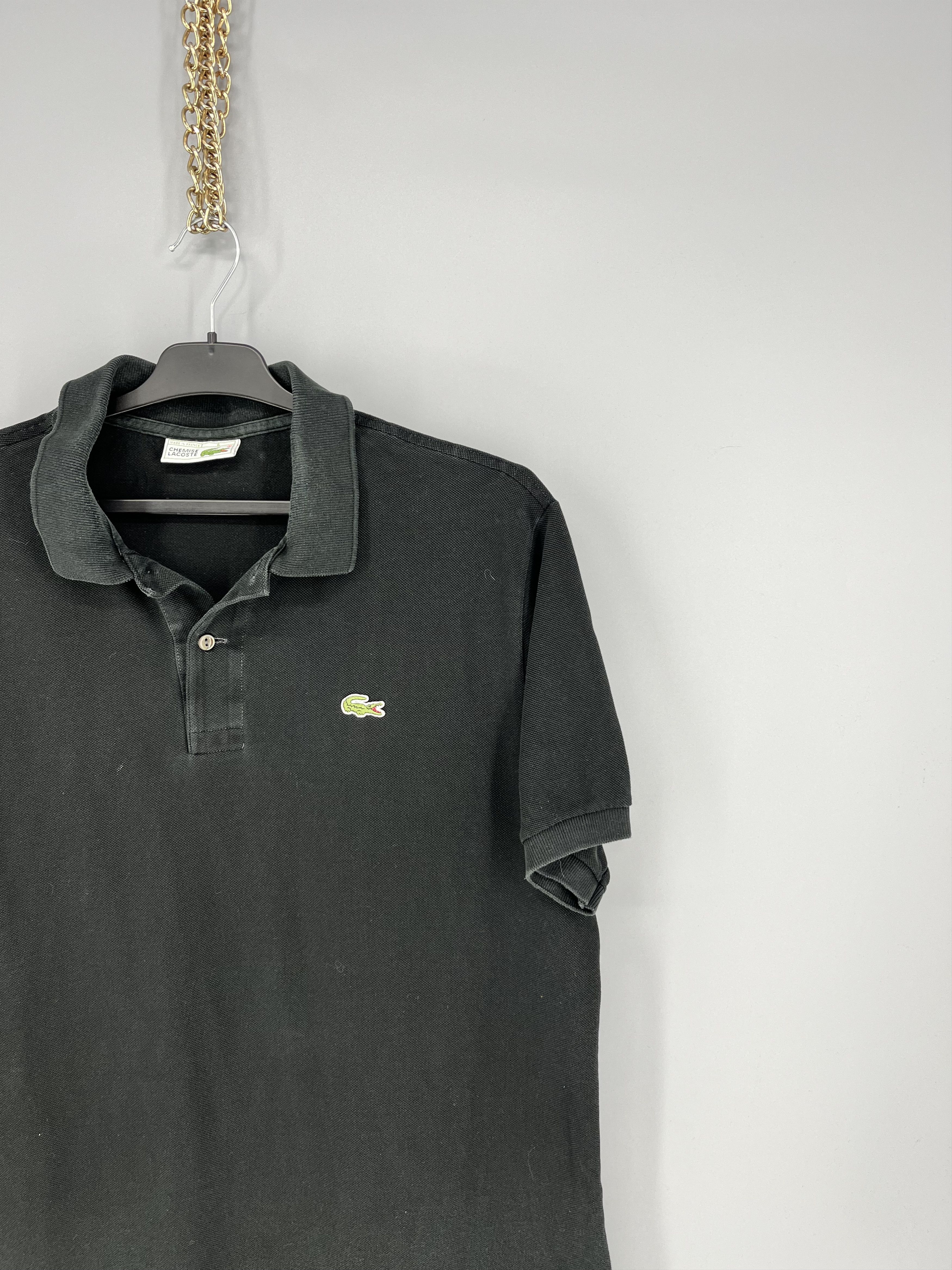 Lacoste Vintage Chemise Lacoste Big Logo Made in France Polo t-shirt Size US XL / EU 56 / 4 - 5 Thumbnail