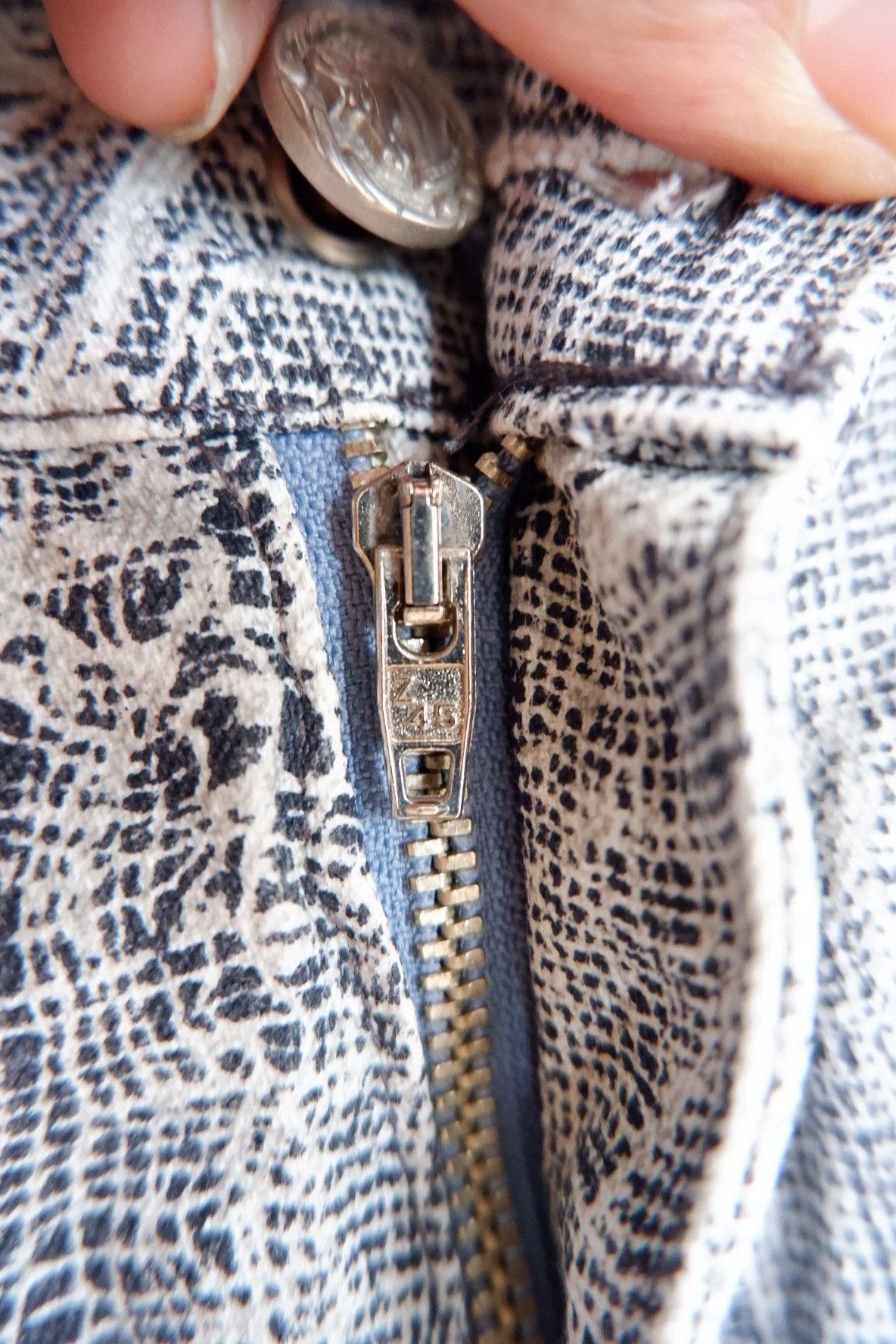 Just Cavalli Vintage Roberto Cavalli Printed Jeans Size 31" - 9 Thumbnail