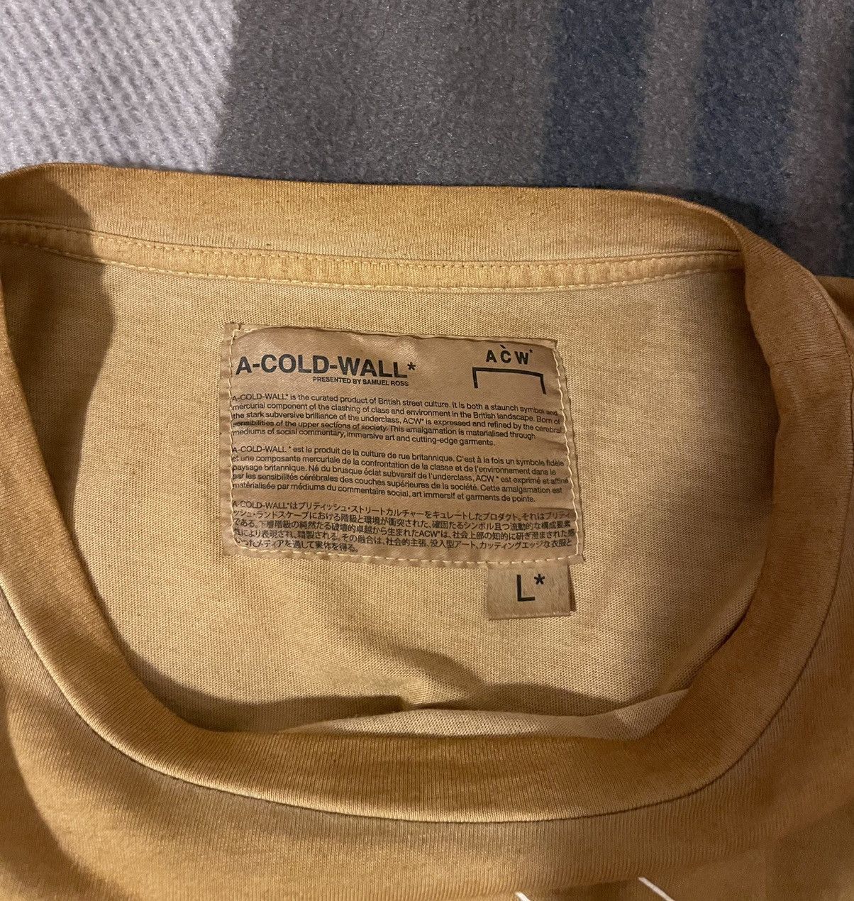 A-COLD-WALL* A-cold-wall X London National Gallery longsleeve Size US L / EU 52-54 / 3 - 3 Thumbnail
