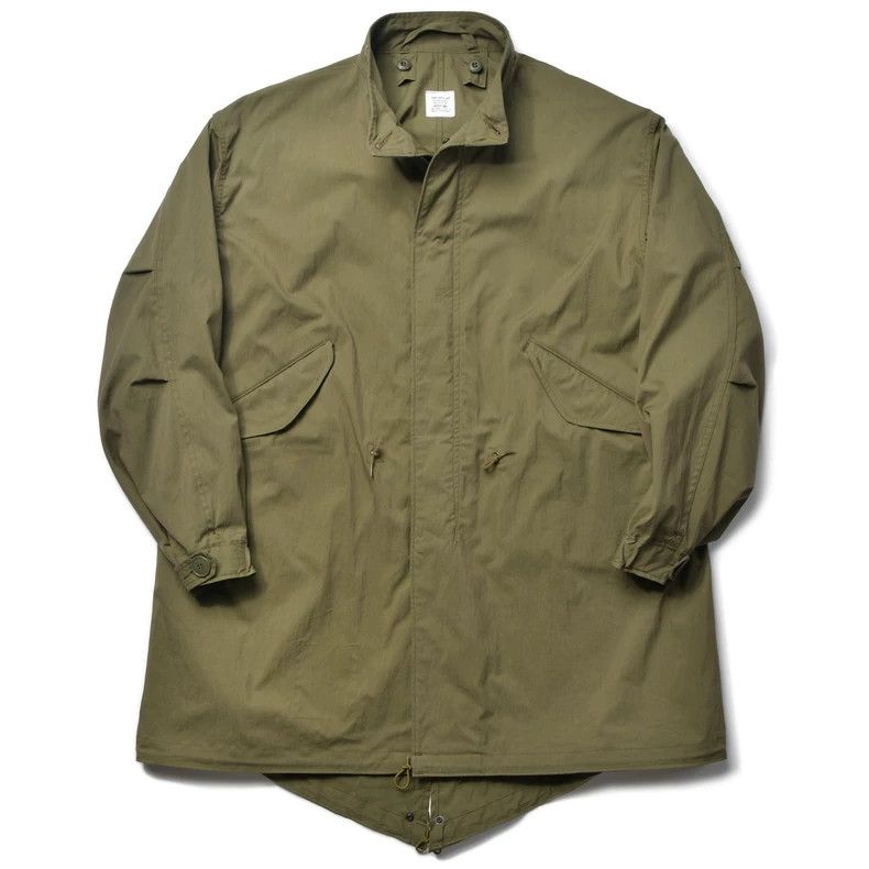 The Real McCoy's The Real McCoy's M-65 parka in army green, a large coat Size US M / EU 48-50 / 2 - 5 Thumbnail