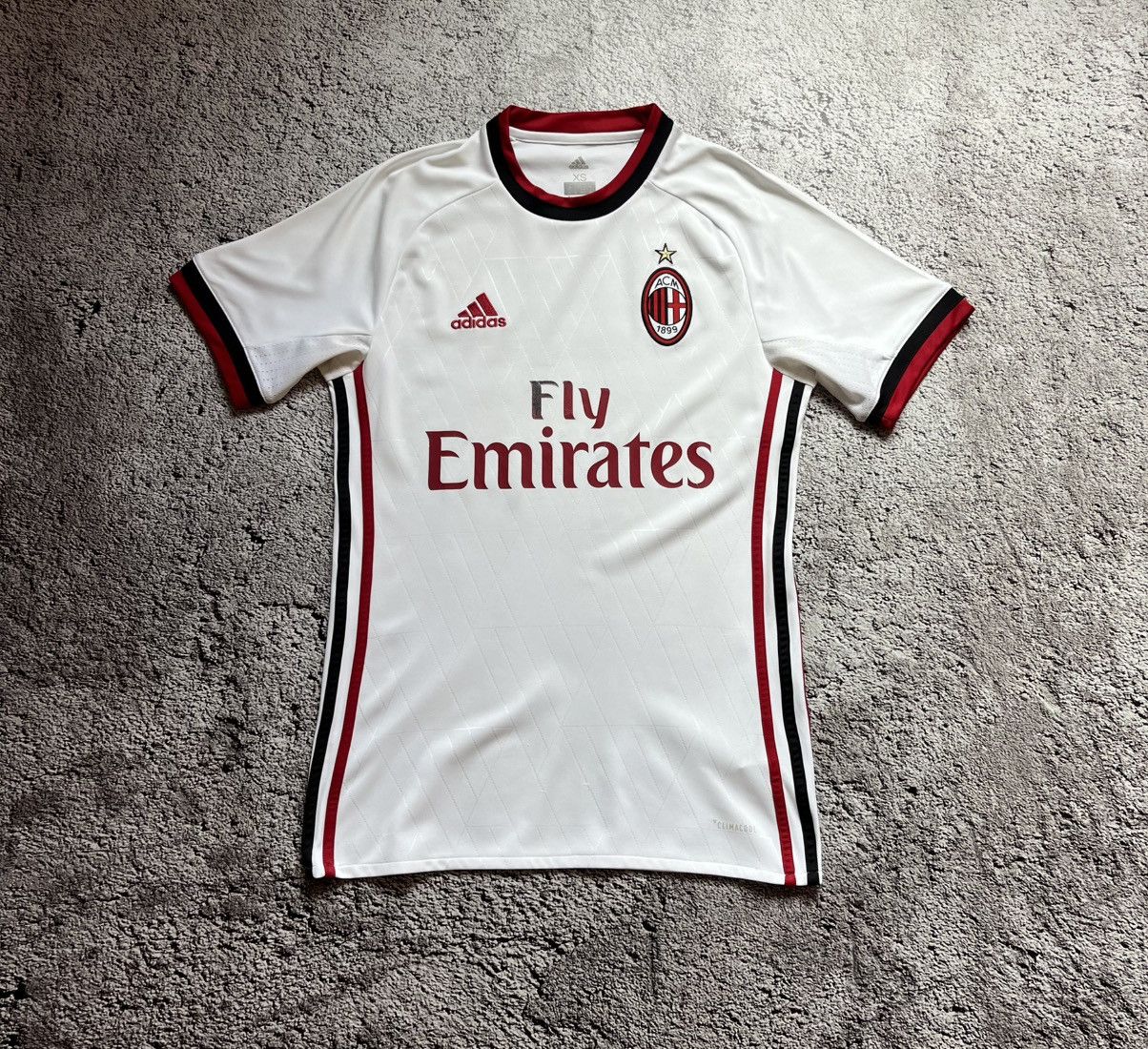 Adidas Adidas AC Milan Away Jersey 2017 ClimaCool Size US XS / EU 42 / 0 - 1 Thumbnail