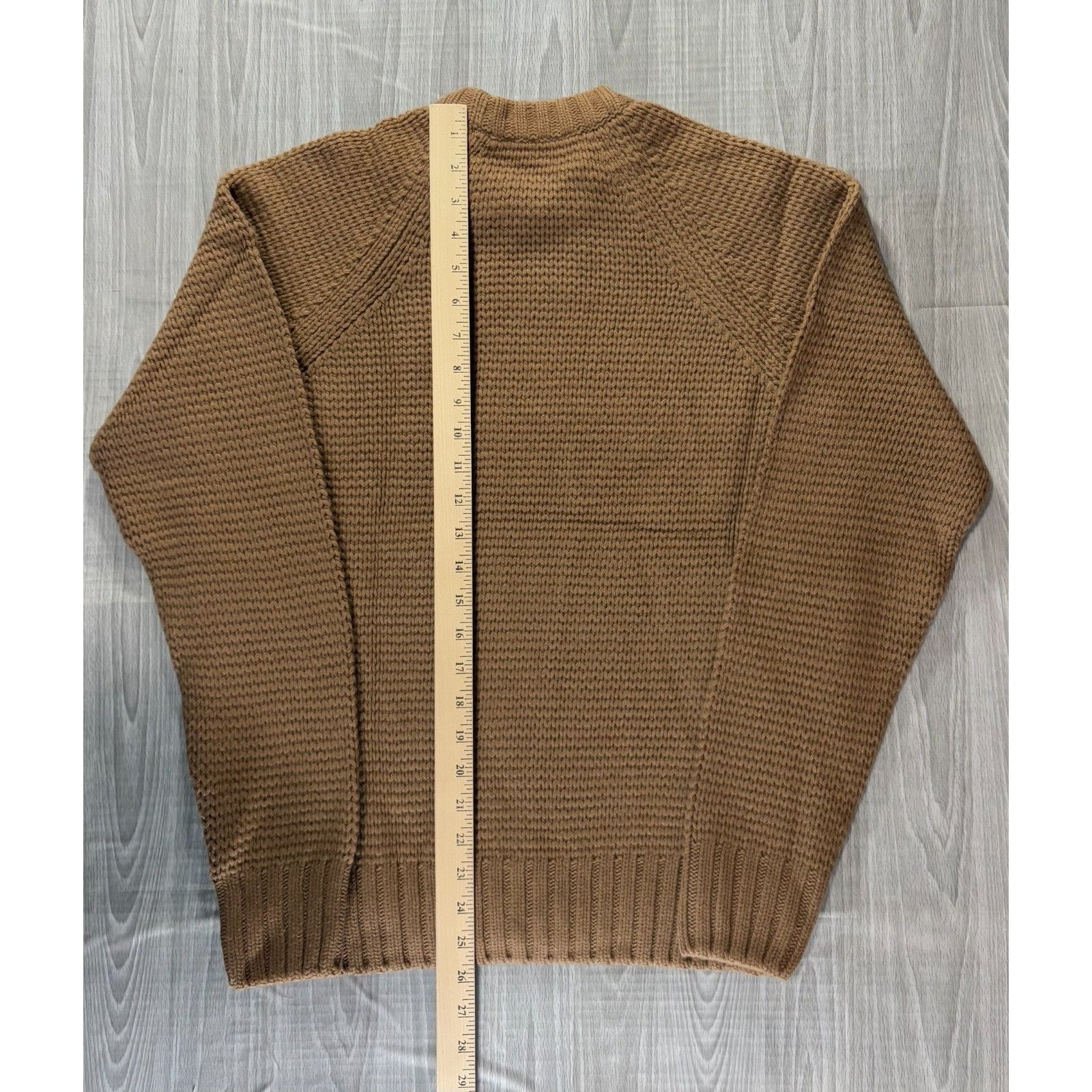 Prada PRADA wool cashmere blend Ribbed ranglan sleeve sweater sz 5 Size US M / EU 48-50 / 2 - 7 Thumbnail