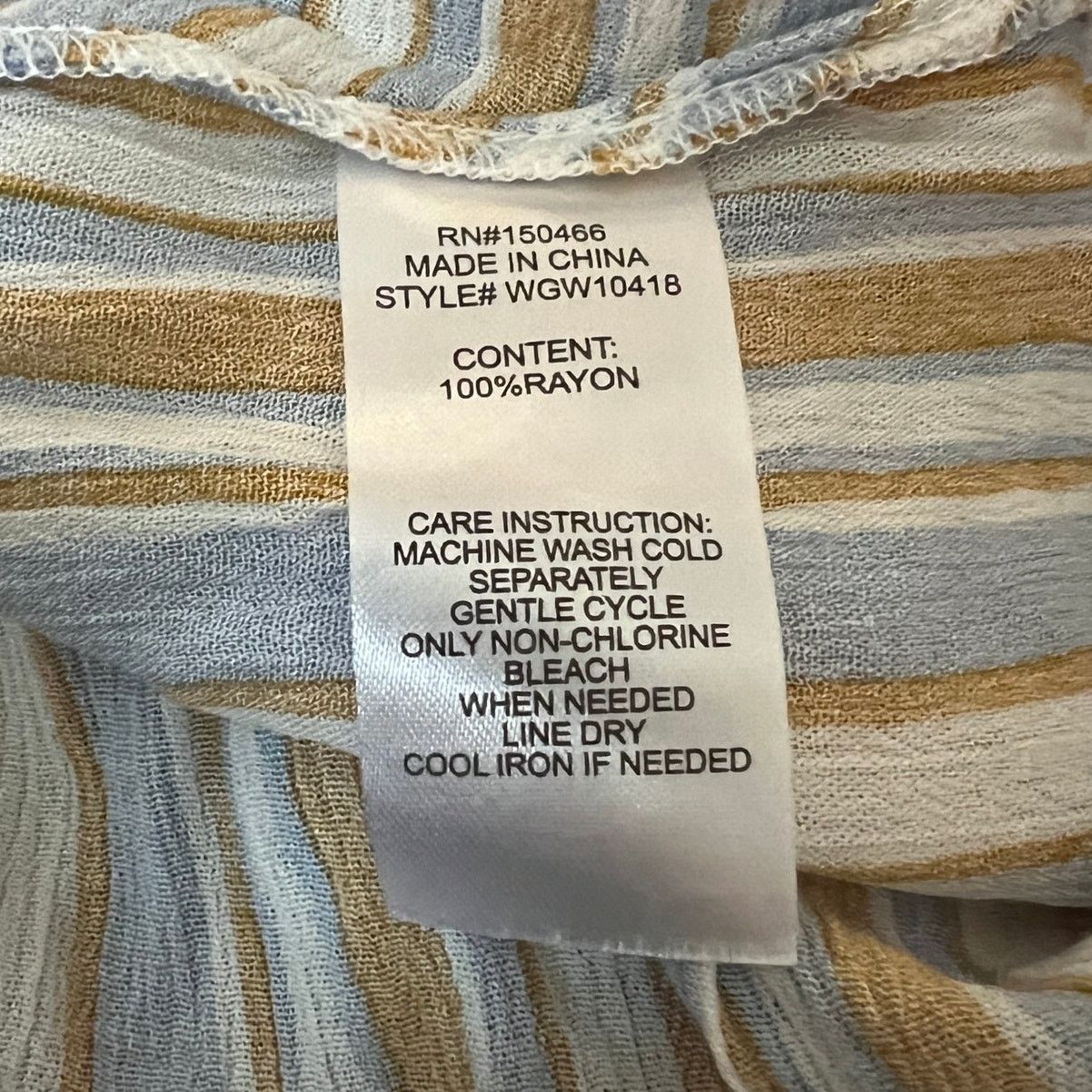 Other Mac Surplice Top - Stitch Fix Striped Faux Wrap Tank Blouse Size XXL / US 16-18 / IT 52-54 - 9 Thumbnail
