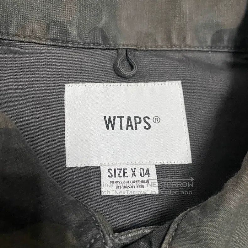 Wtaps Wtaps Camouflage water-washed four-pocket jacket Size US XL / EU 56 / 4 - 5 Thumbnail