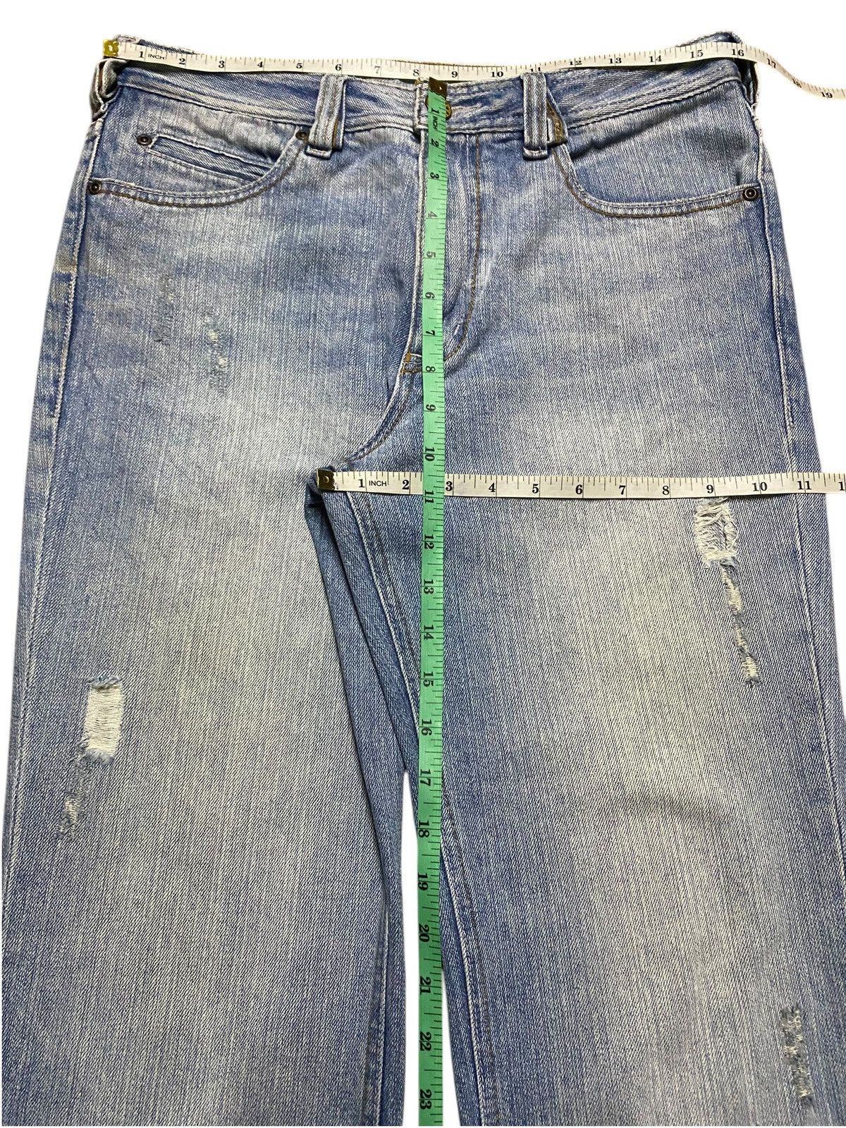 Tornado Mart Vintage Japanese Brand Nylaus Flare Jeans Size US 32 / EU 48 - 14 Thumbnail