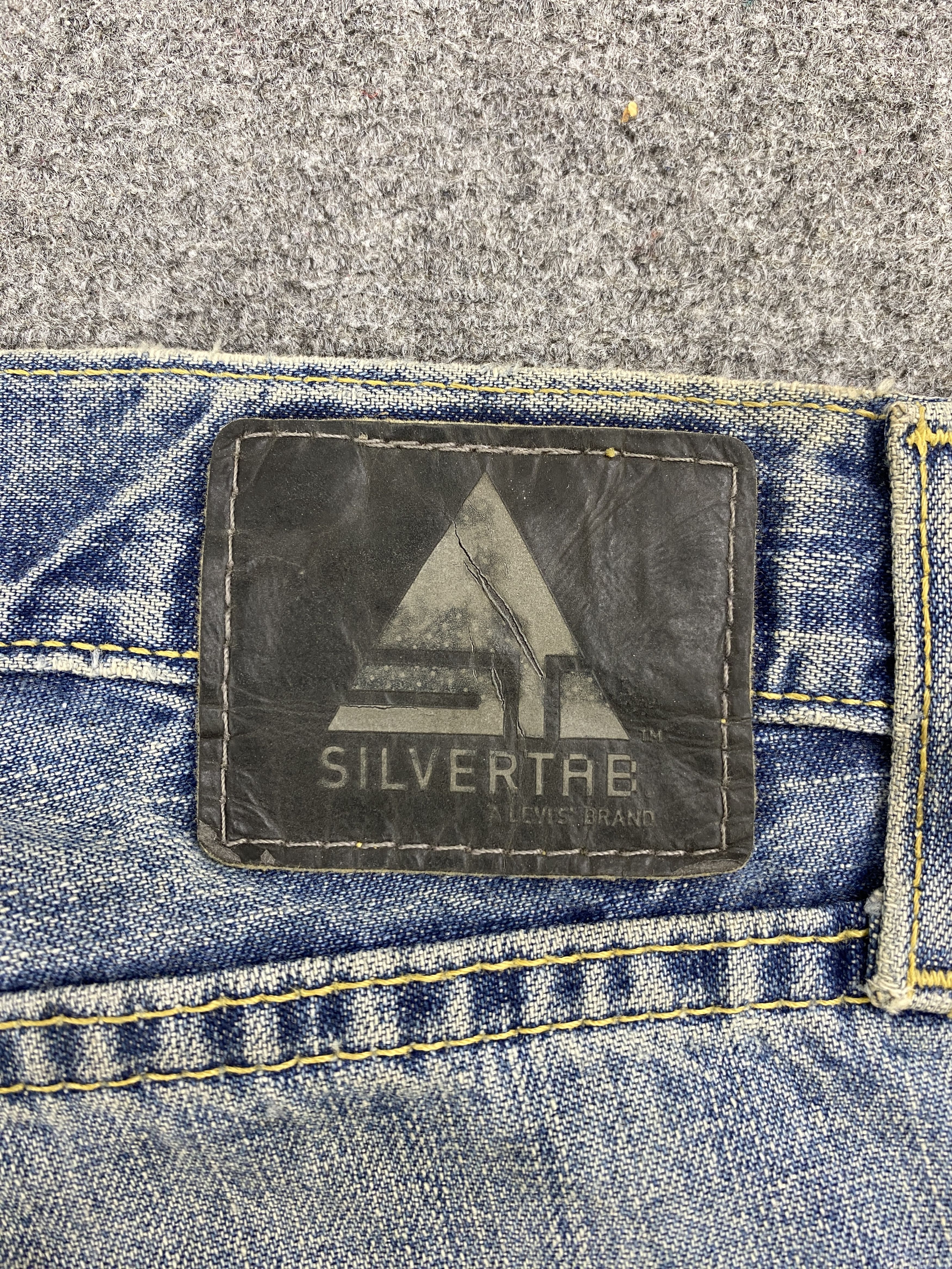 Levi's × Vintage Vintage Levis Silvertab Dirty Jeans Size US 35 - 5 Thumbnail
