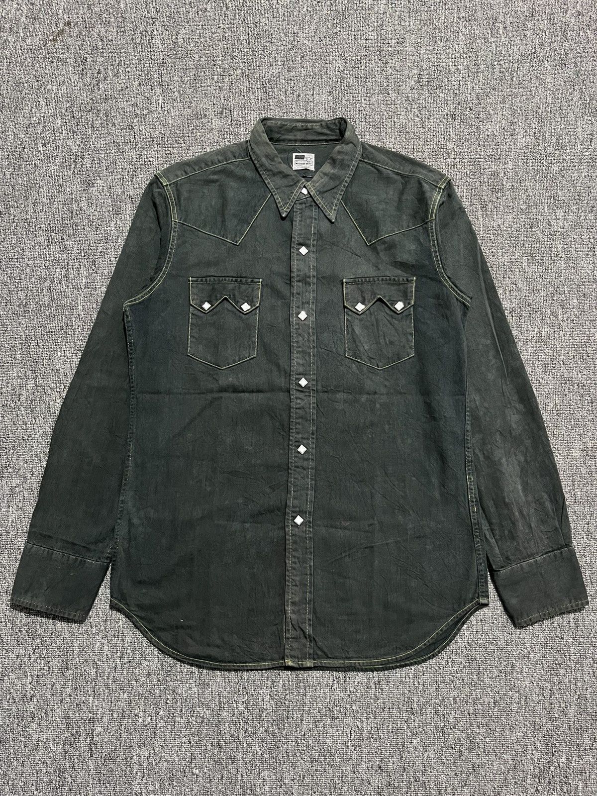 Levi's vintage levi's western wear snap button big E Size US L / EU 52-54 / 3 - 2 Thumbnail
