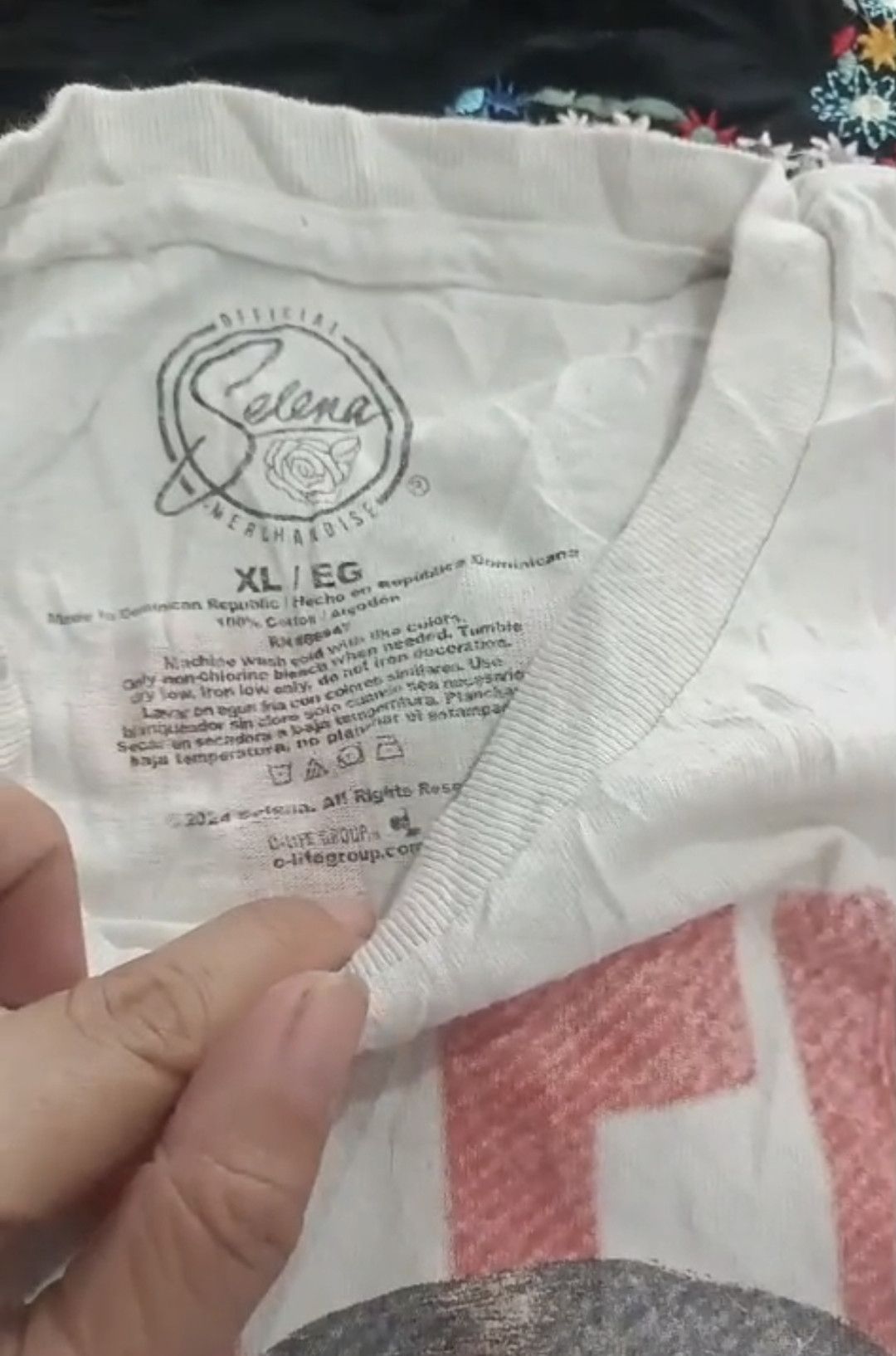 Band Tees Vintage Selena Quintanilla Concert tour 1994 Size US XL / EU 56 / 4 - 5 Thumbnail