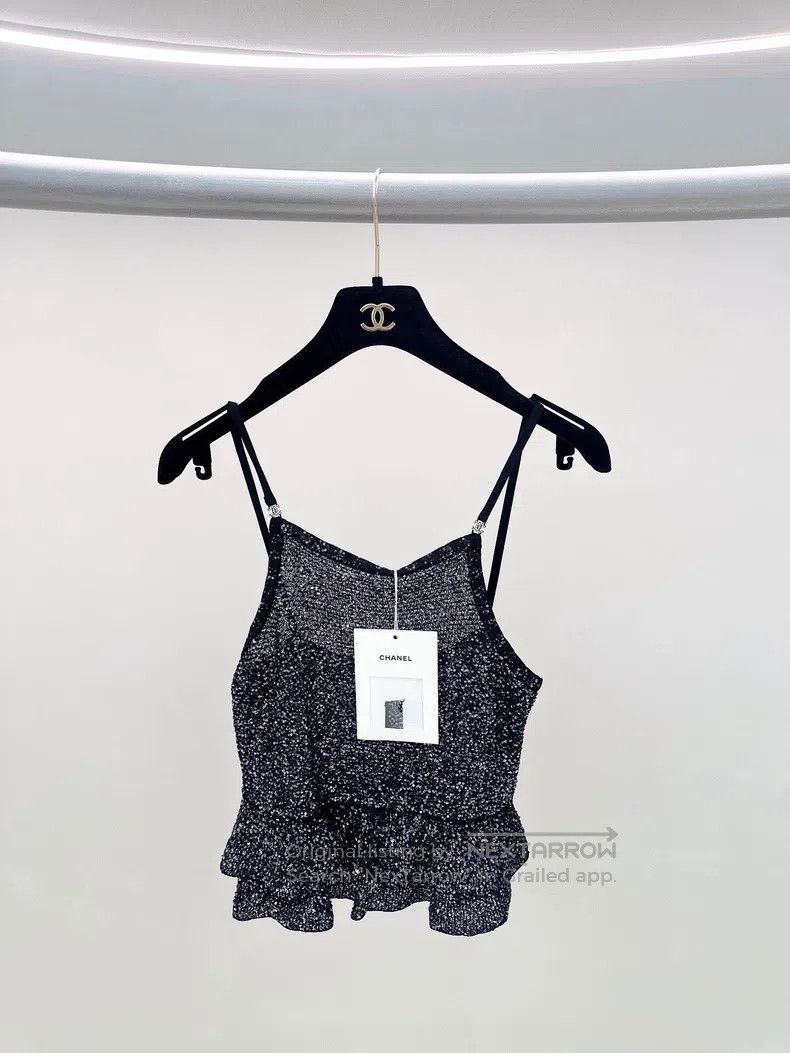 Chanel Chanel Black flashing strap Size XXS / US 00 / IT 34 - 1 Thumbnail