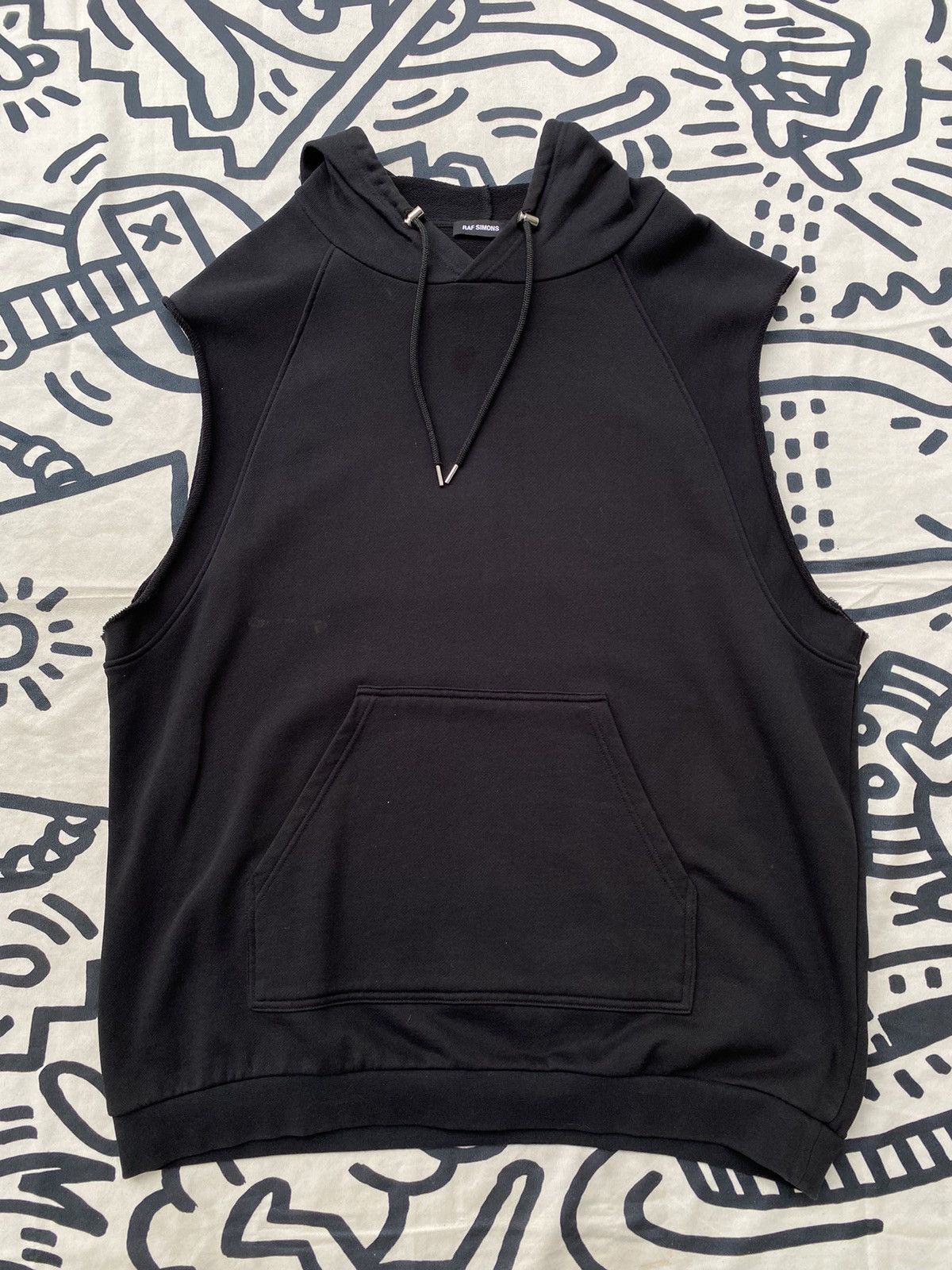 Raf Simons SS16 Raf Simons Isolated Heroes Sleeveless Hoodie Size US S / EU 44-46 / 1 - 2 Thumbnail