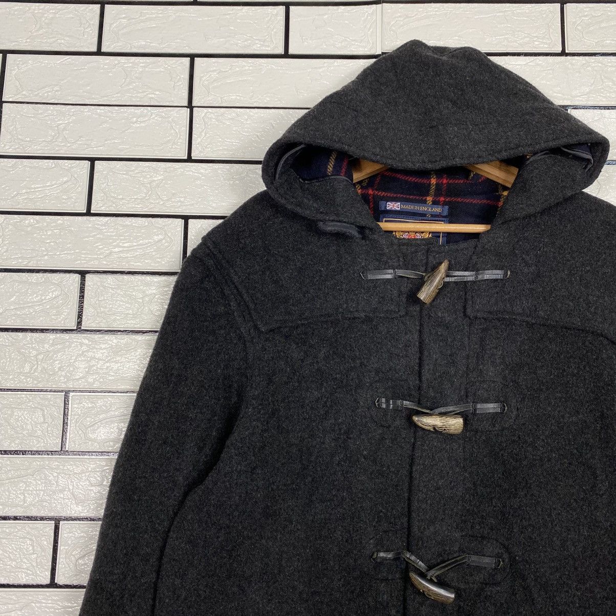 Gloverall 📌Vintage Wool Duffle Jacket Gloverall Made in England Tartan Size US M / EU 48-50 / 2 - 8 Thumbnail