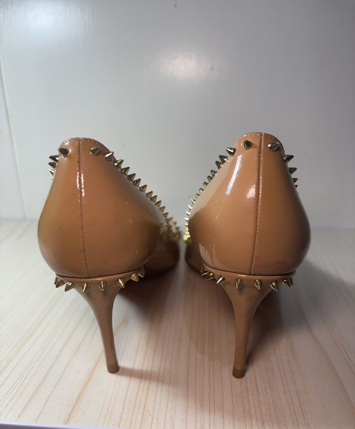 Christian Louboutin Christian Louboutin Anjalina Spike Size US 7 / IT 37 - 4 Thumbnail