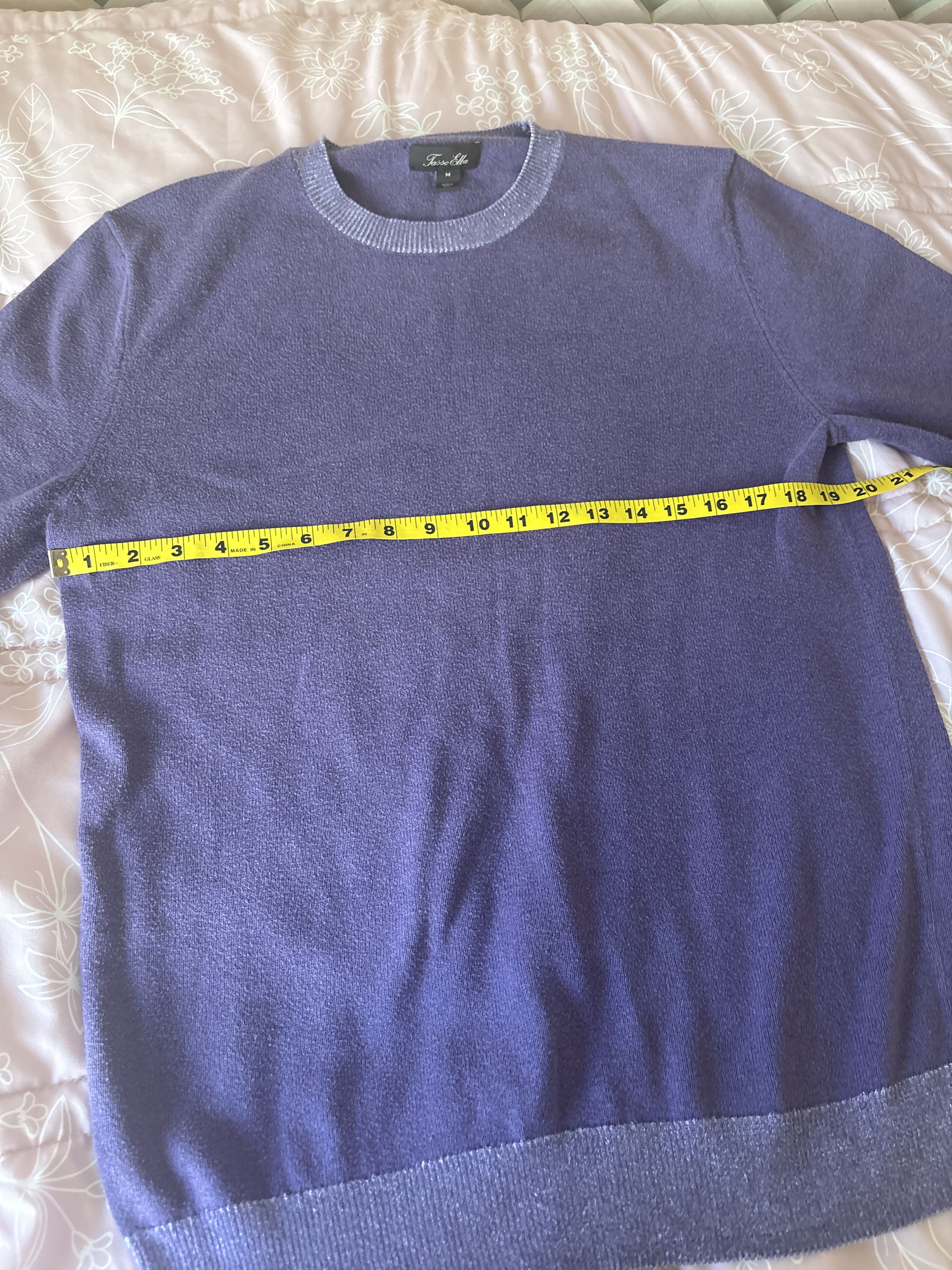 Tasso Elba Tasso Elba Knit Sweater Purple Men Women Unisex Casual Size US M / EU 48-50 / 2 - 3 Thumbnail
